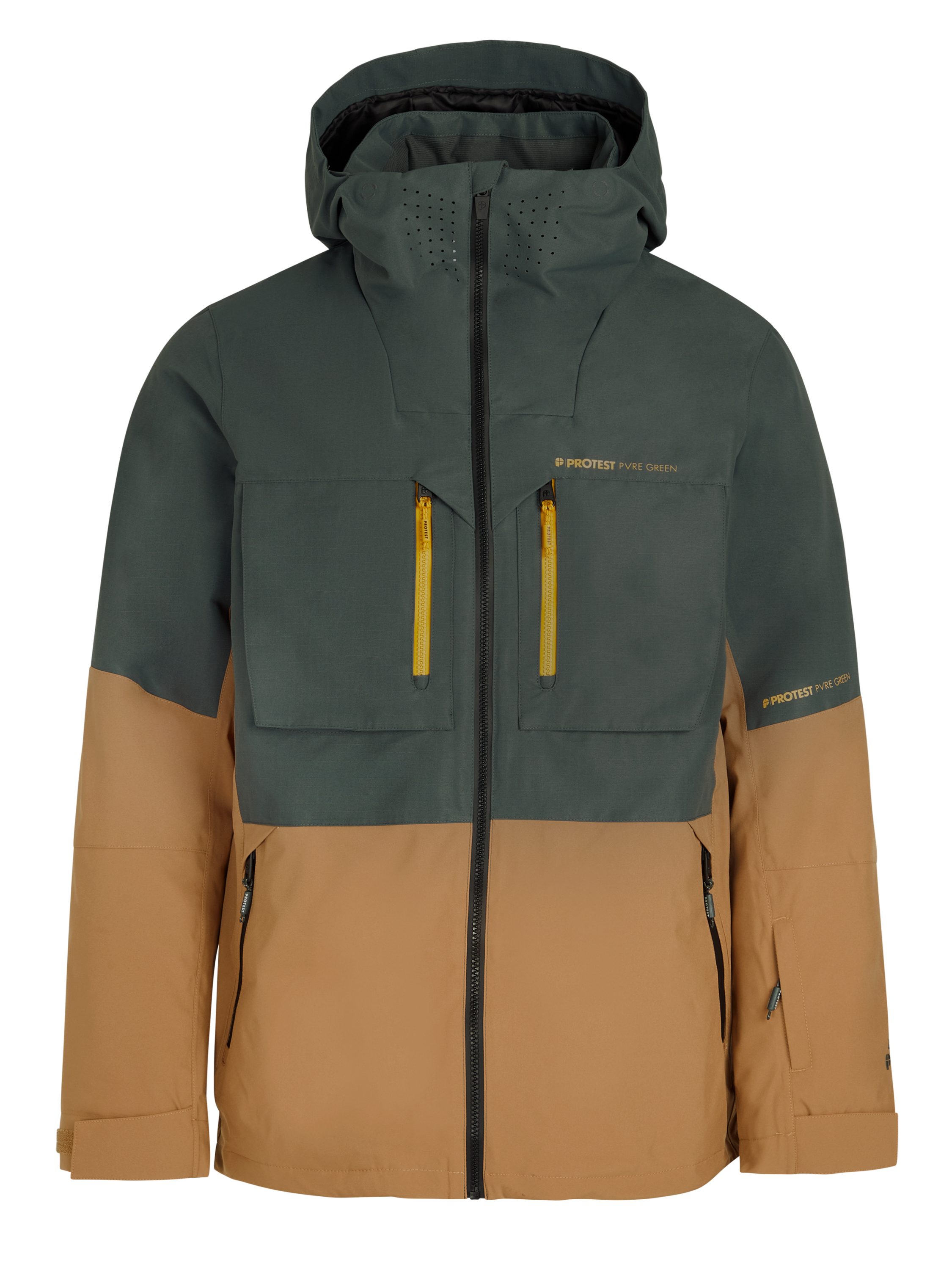 Skijacke PRTONEGA snowjacket Fudgecamel