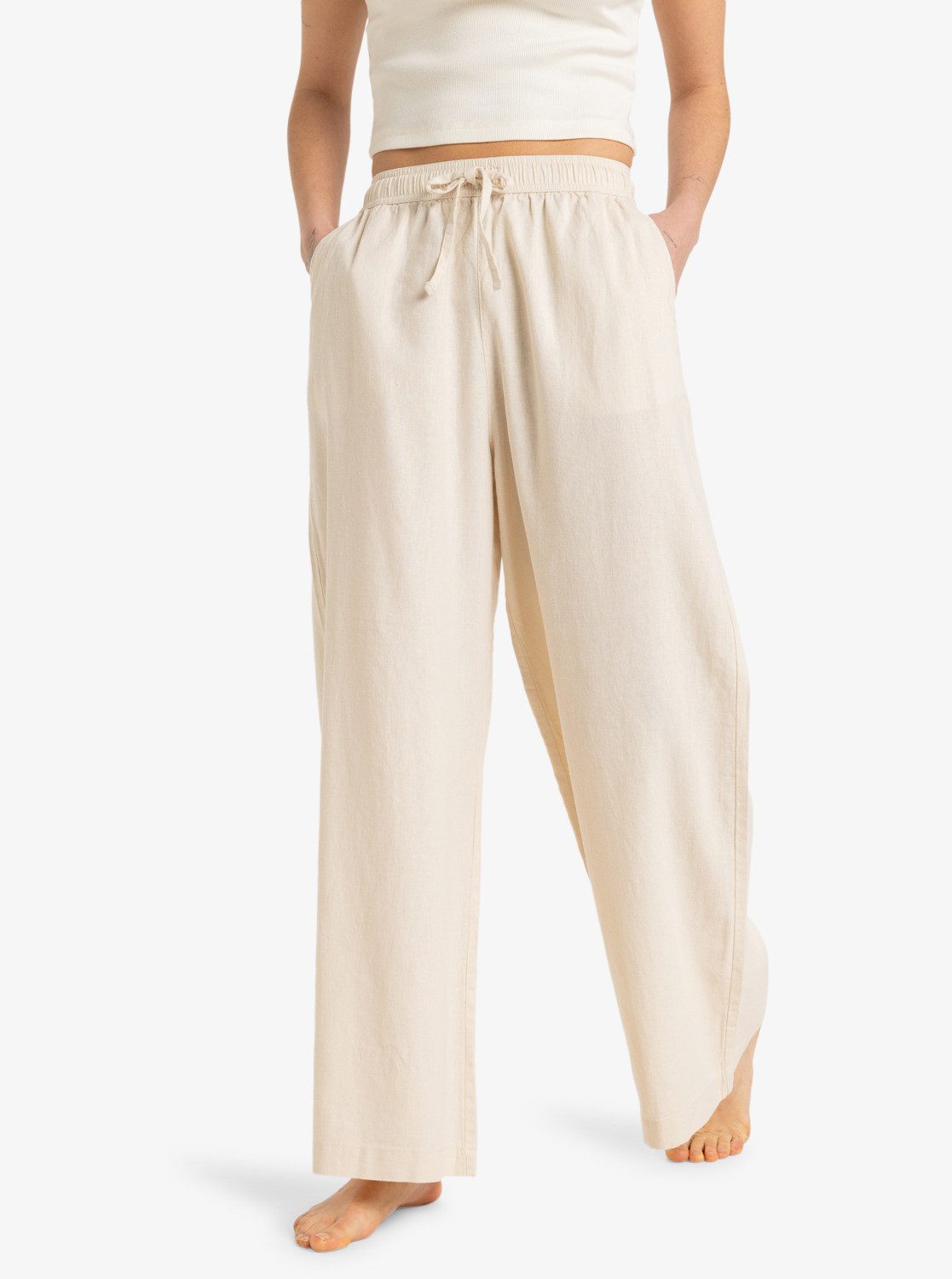 Roxy Leinenhose ROXY Leinenhose Lekeito Break günstig online kaufen