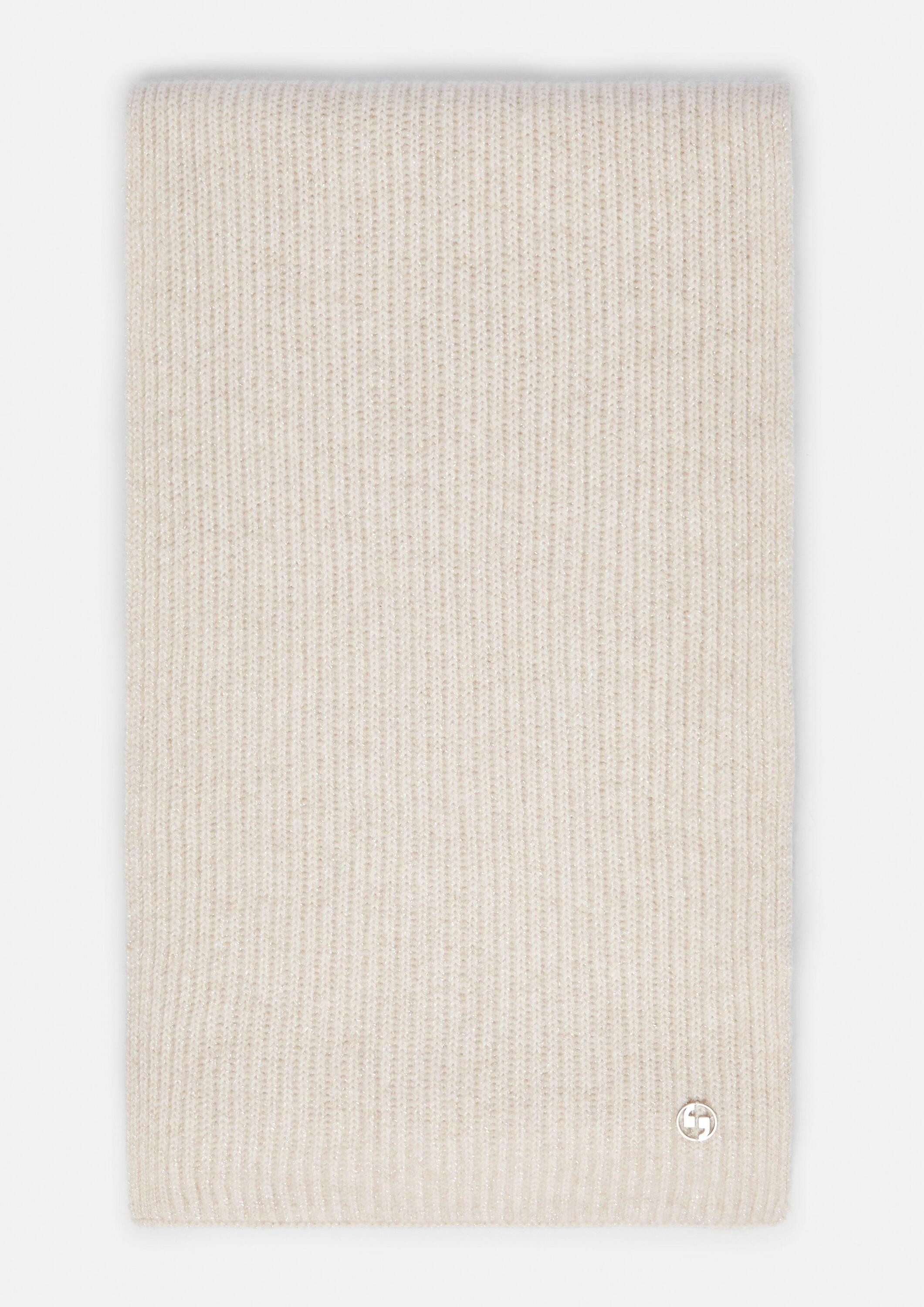 comma Schal Tuch, Strickschal mit Glitzergarn