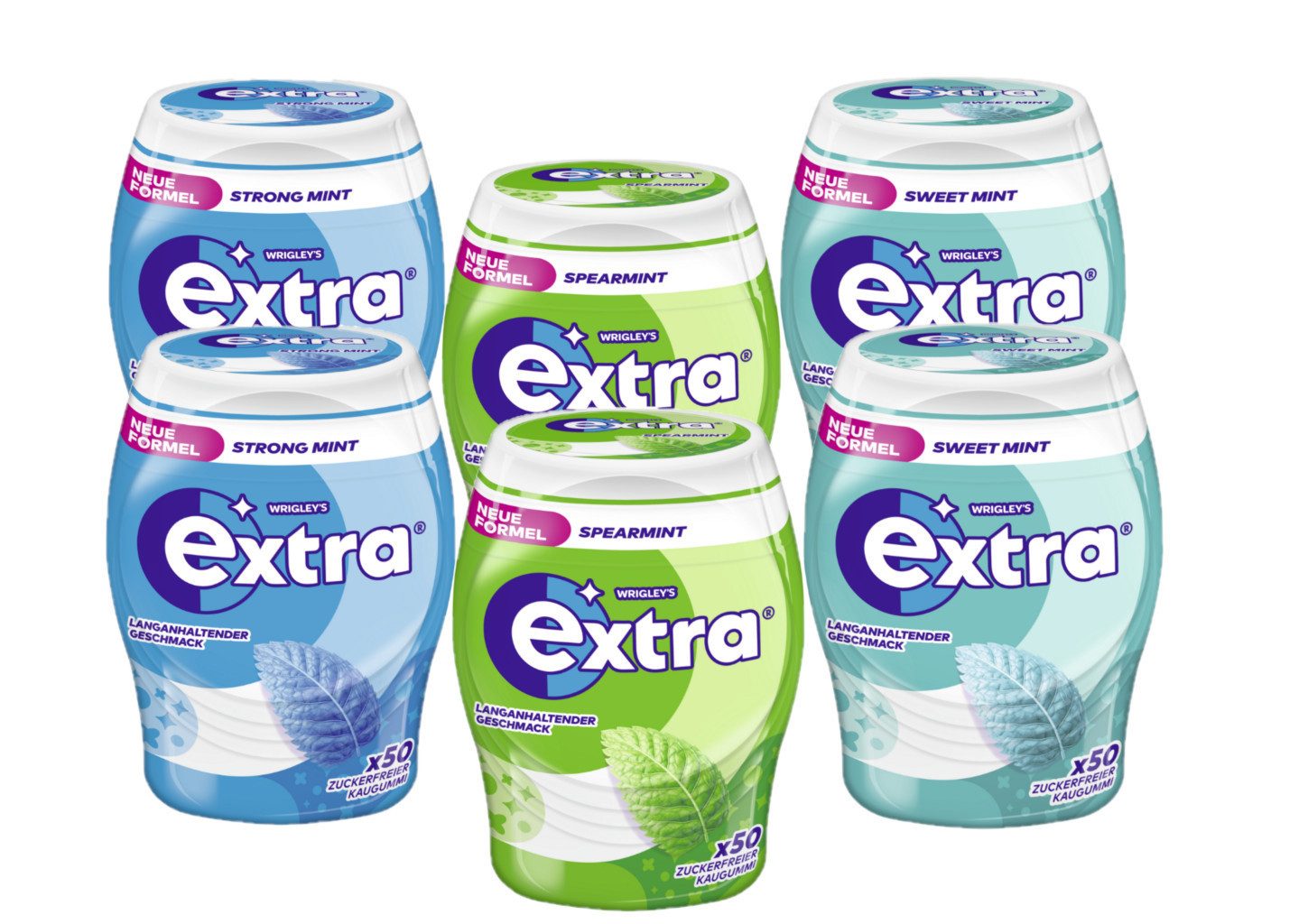 EXTRA Süßigkeit EXTRA Kaugummi Mint Mix Zuckerfrei
