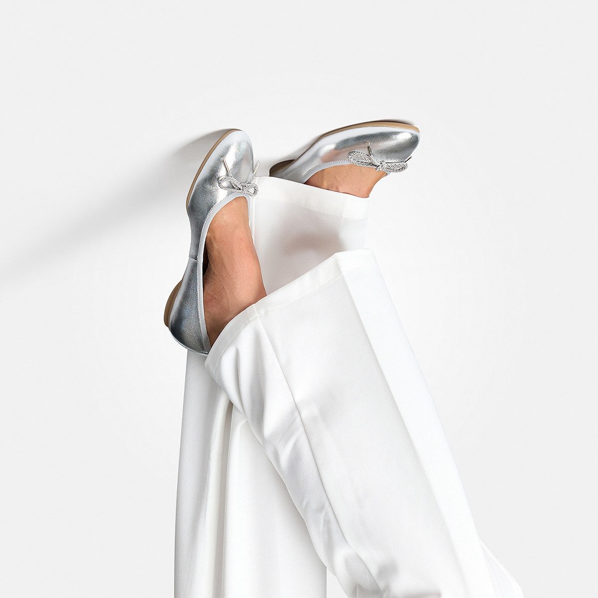 Paul Green Paul Green 2925-117, Ballerina, Silber, Damen Ballerina