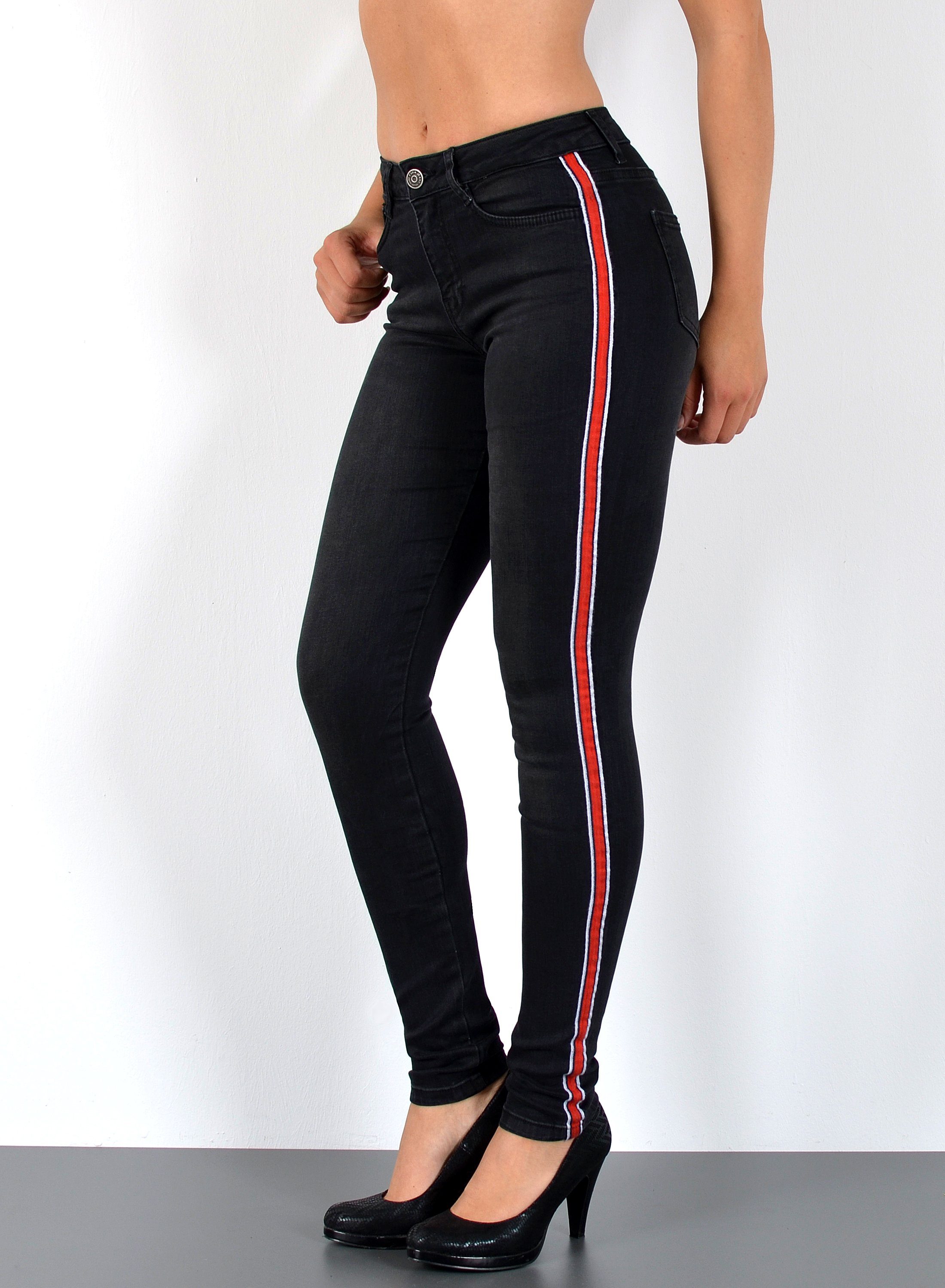 ESRA Skinny-fit-Jeans Damen High Waist Skinny günstig online kaufen