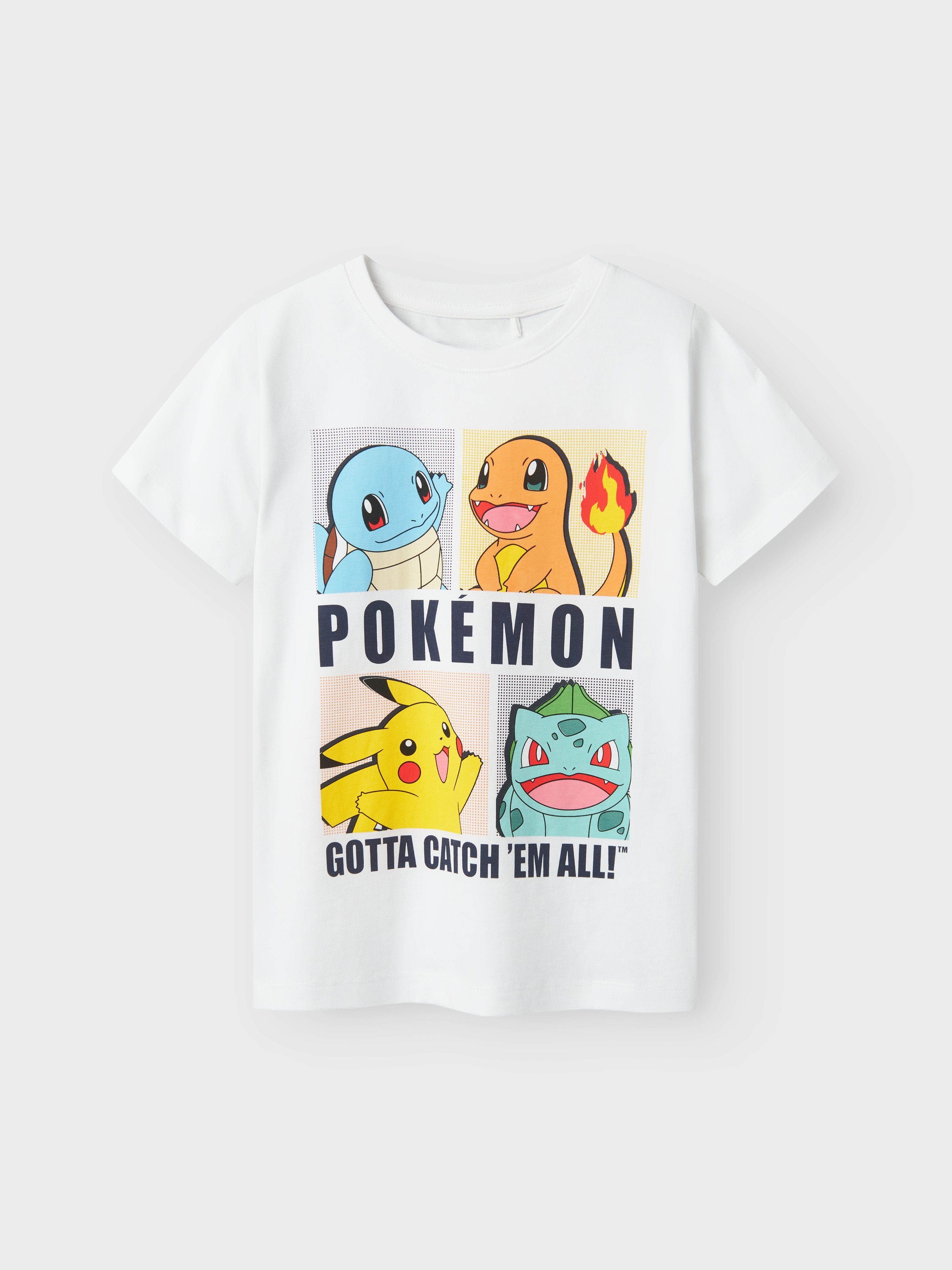 T-Shirt NKMDAZZ – Shirt mit Pokémon-Print und Rundhalsausschnitt