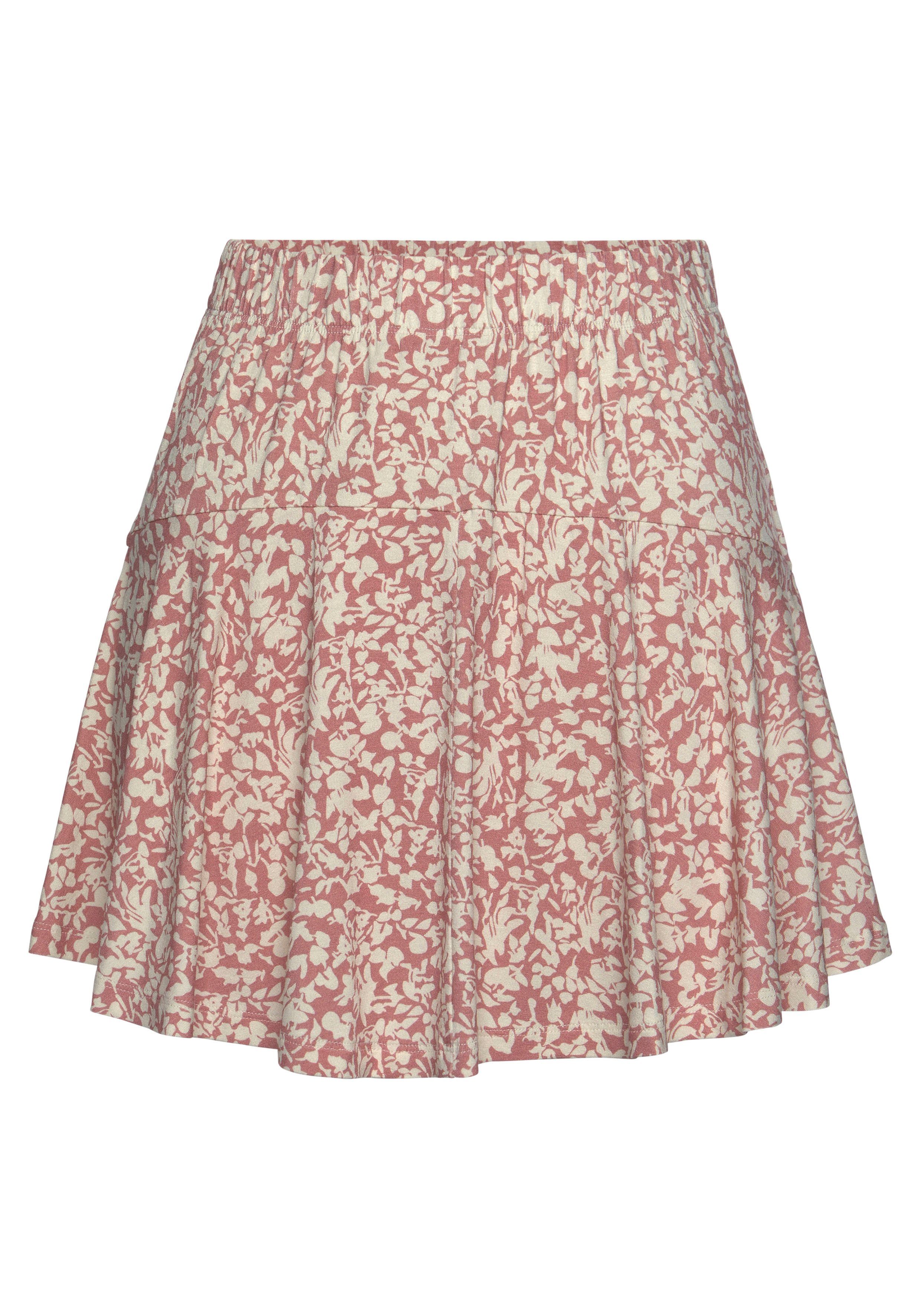 Vivance Hosenrock mit Blumendruck, Skort, Rock günstig online kaufen
