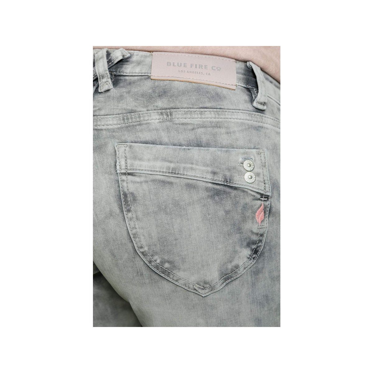 5-Pocket-Jeans (1-tlg) mittel-grau FIRE BLUE