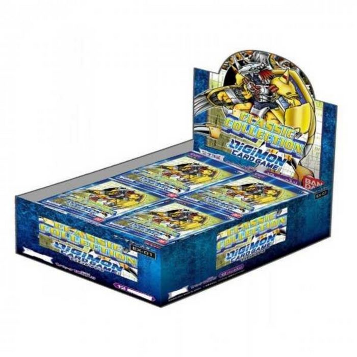 Bandai Sammelkarte Digimon Card Game - Classic Collection EX-01 Booster Display (24 Boosterpacks) - Englisches TCG