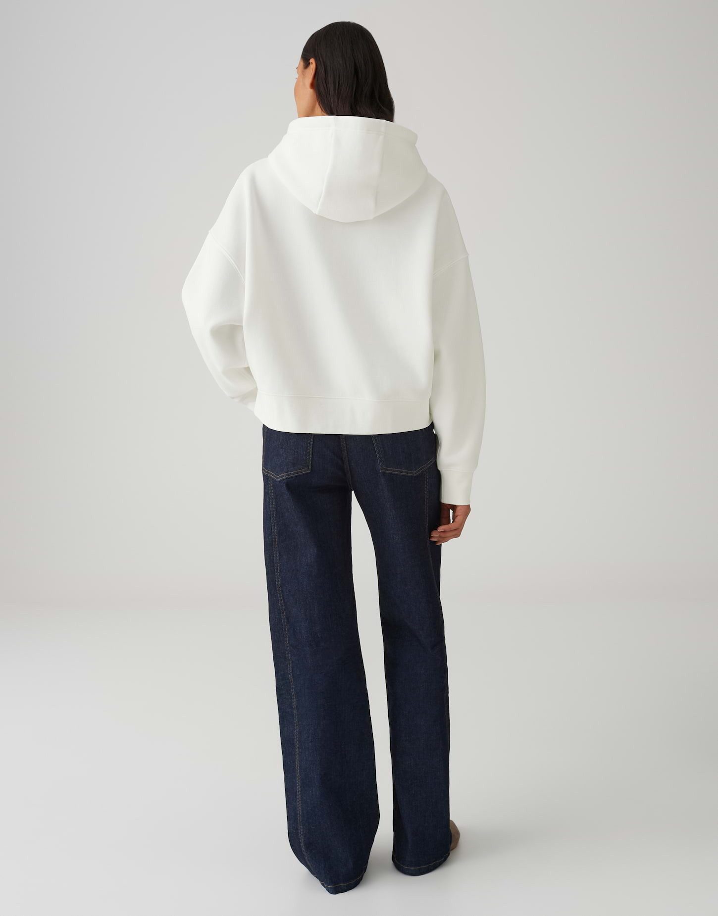 OPUS Hoodie GROVER mit weich angerauter Innenseite Weite Passform, schmal zulaufend, überschnittene Schulter
