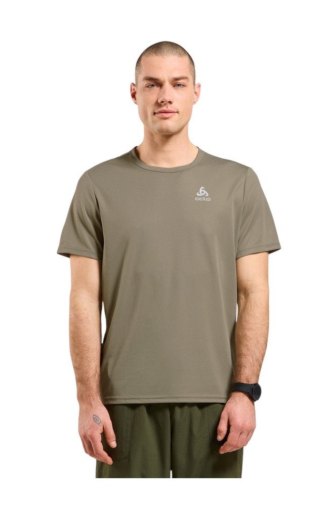 T-Shirt Wander-/Freizeit Crew Neck Cardada (100% Polyester) vetiverbraun