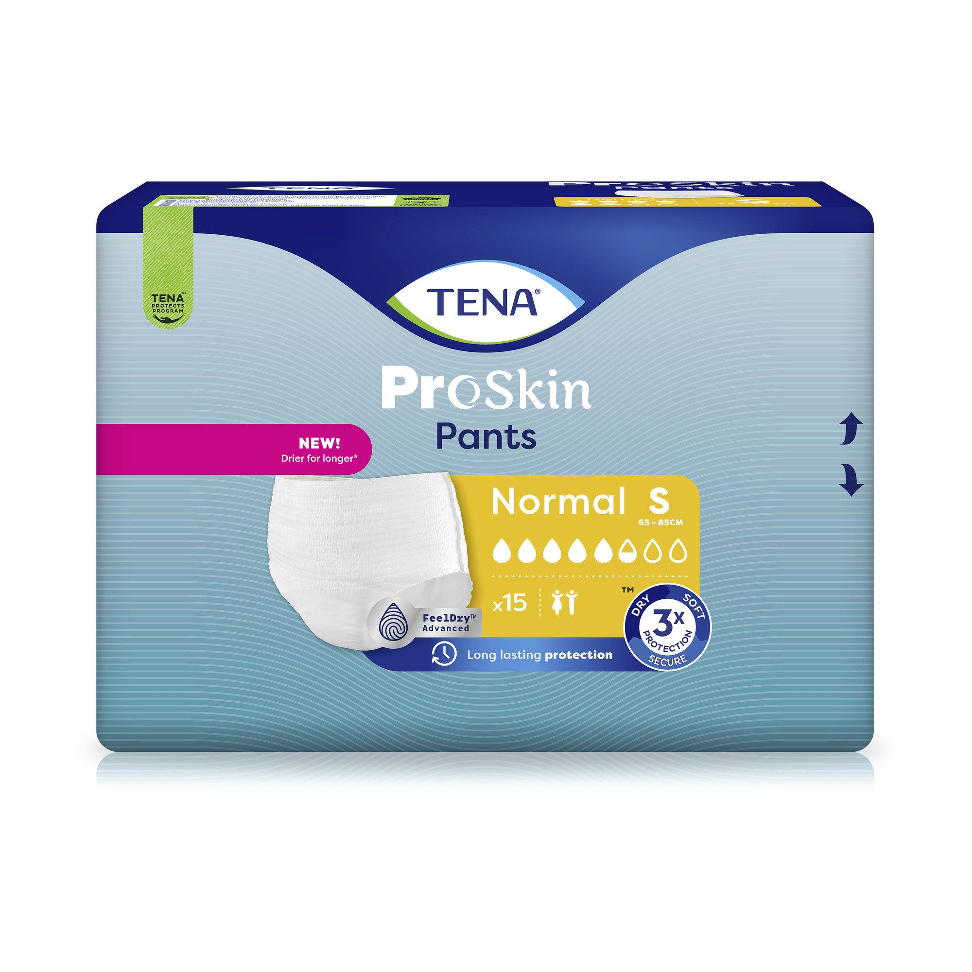 TENA Inkontinenz-Pants TENA Pants Normal - Inkontinenzpants, S Gr., 15-St.
