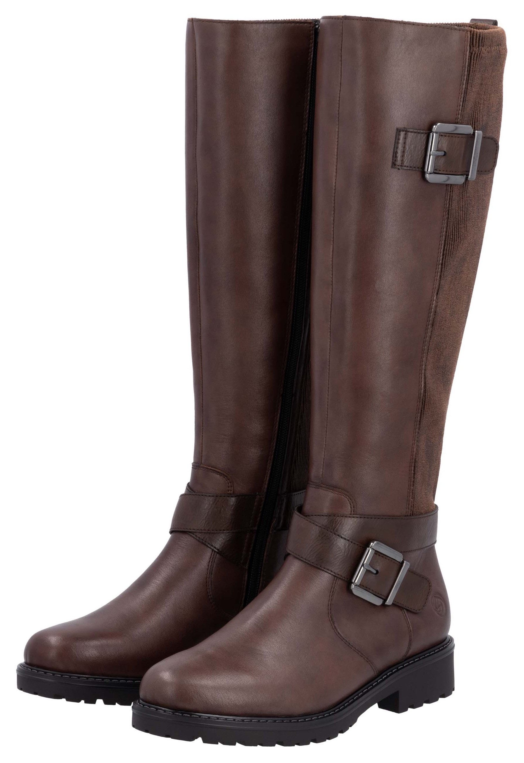Remonte Elisabeth Hurley-Collection Stiefel, Blockabsatz, Herbstmode, günstig online kaufen