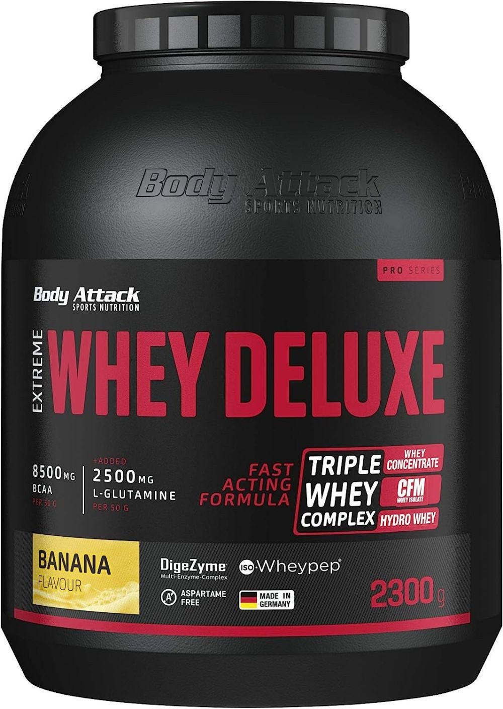 Body Attack Body Attack Extreme Whey Deluxe 2300g Pulver