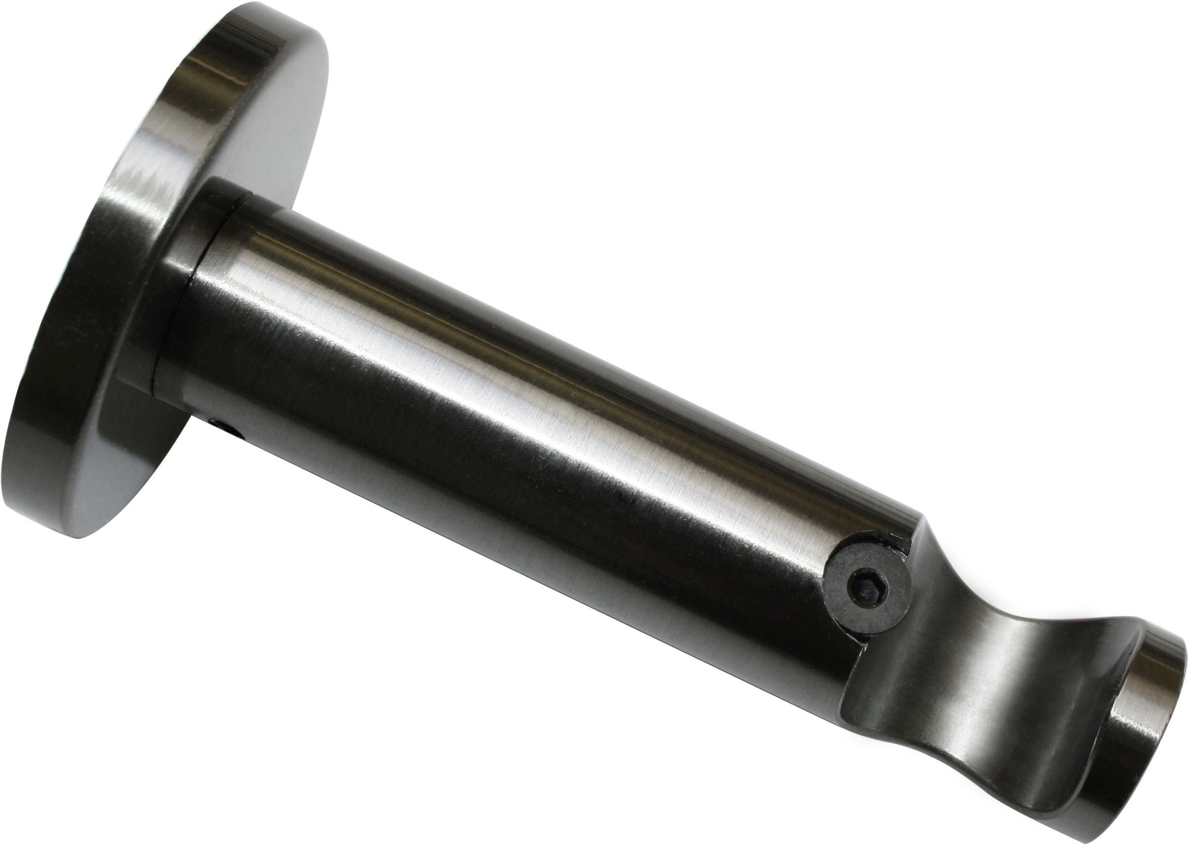 GARDINIA Träger Wandträger offen für Gardinenstangen, (1-St), Serie Einzelprogramm Chicago Ø 20 mm