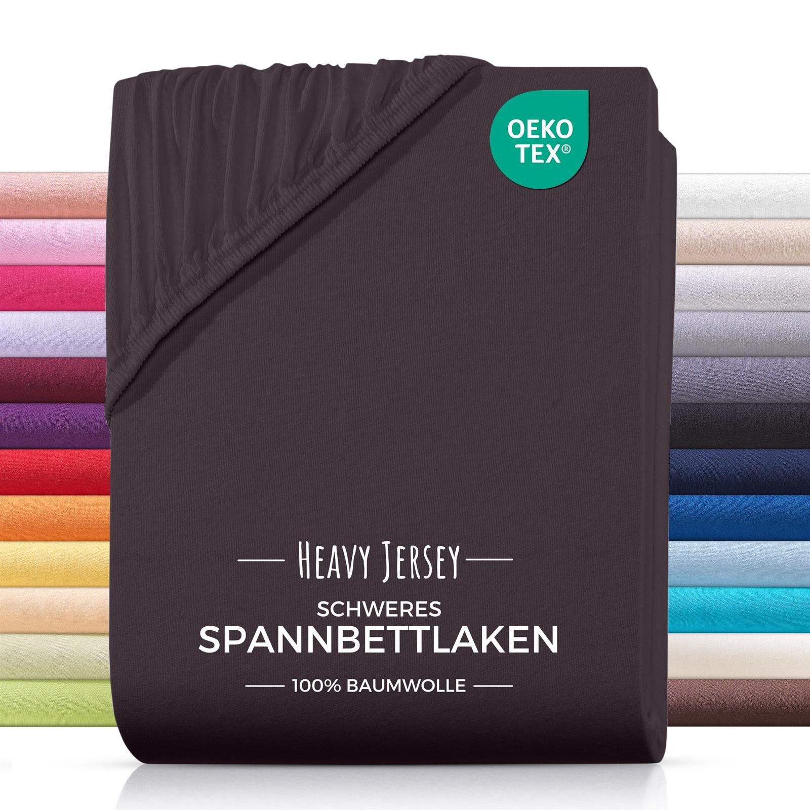 Carpe Sonno Spannbettlaken Heavy Jersey 90x200 100x200 120x200 140x200 160x günstig online kaufen