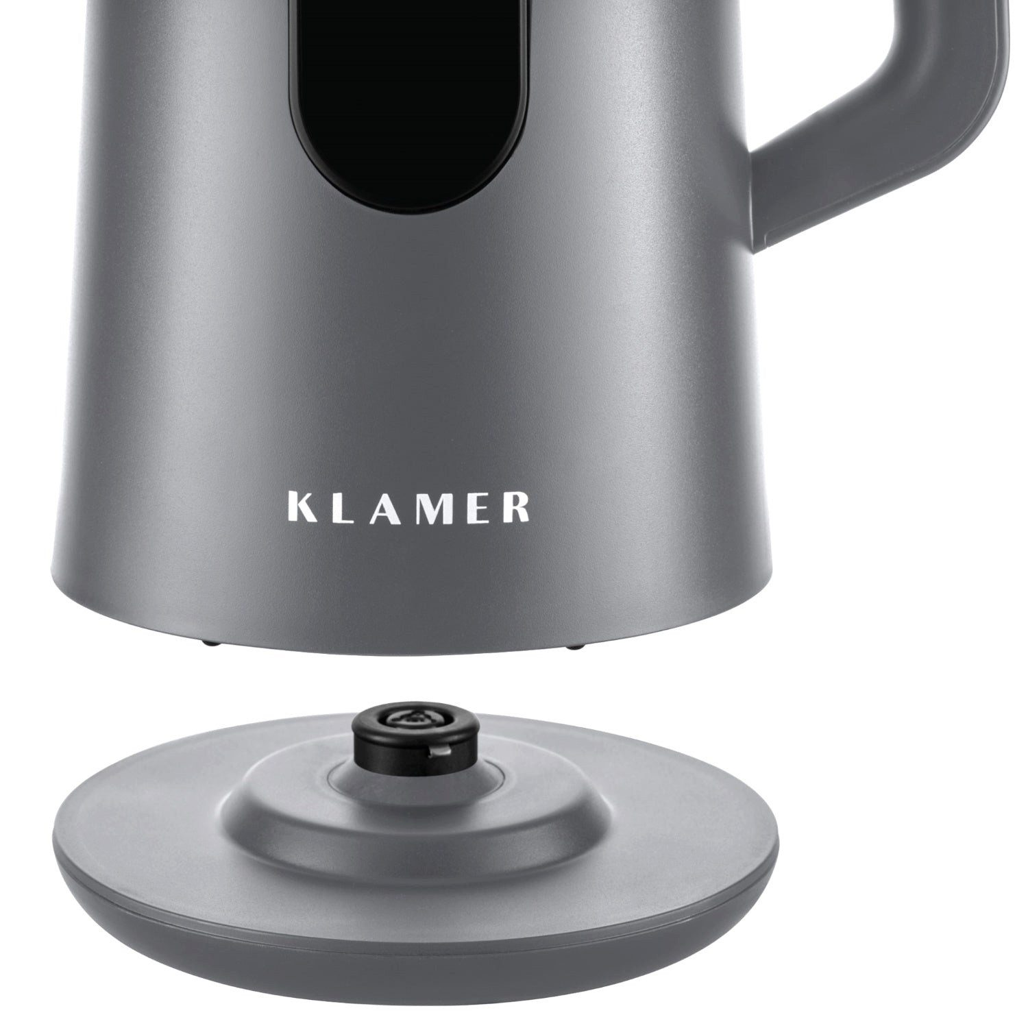 KLAMER Wasserkocher Edelstahl mit Temperatureinstellung 40-100°C, Warmhaltefunktion, matt…, 1,5 l, 1800 W, 1,5L, 5 Temp.-Einst., kalkfrei, BPA-frei, integrierter Auffangsieb