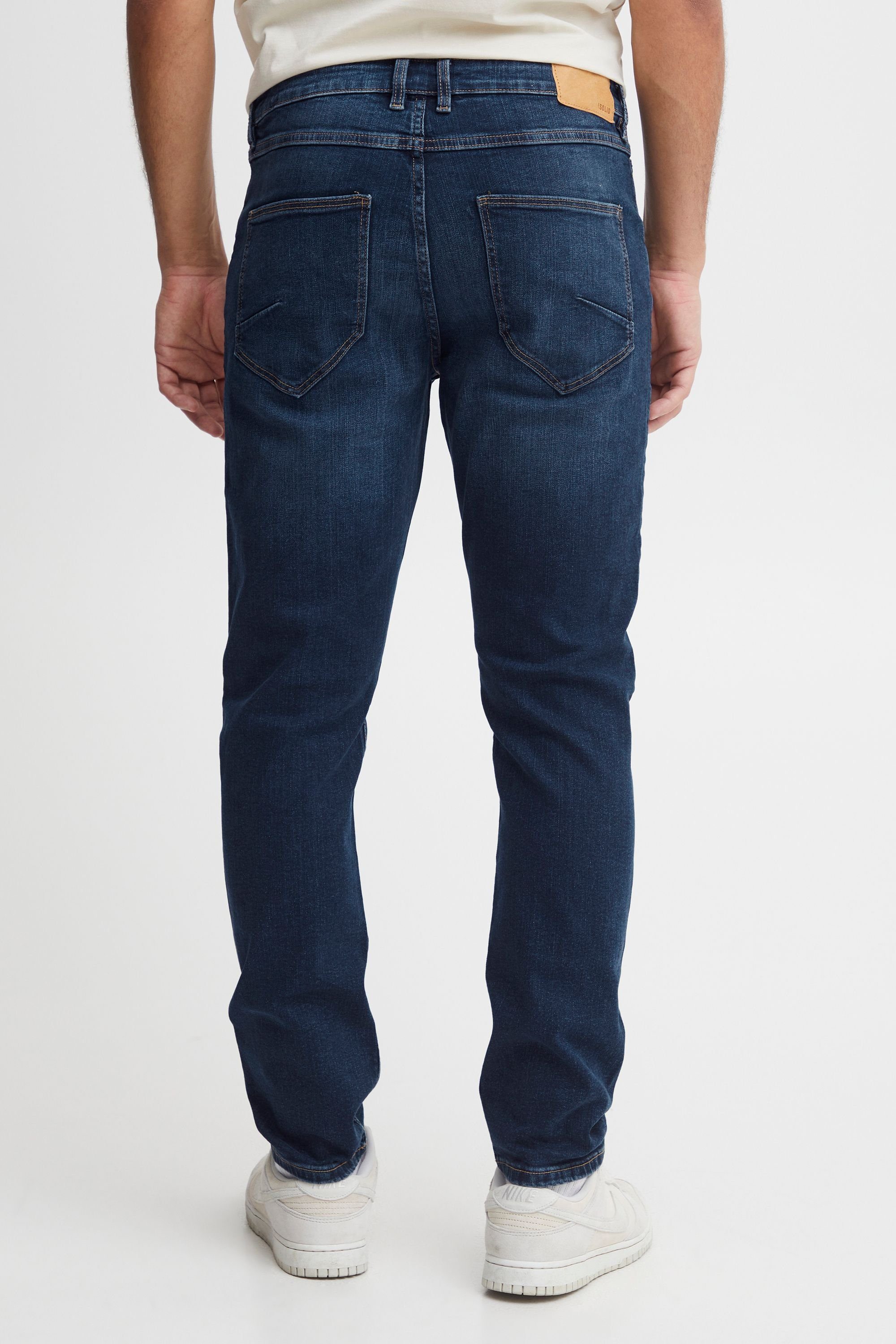 Solid Slim-fit-Jeans SDDunley Joy (700031) Dark denim 21107404 - blue
