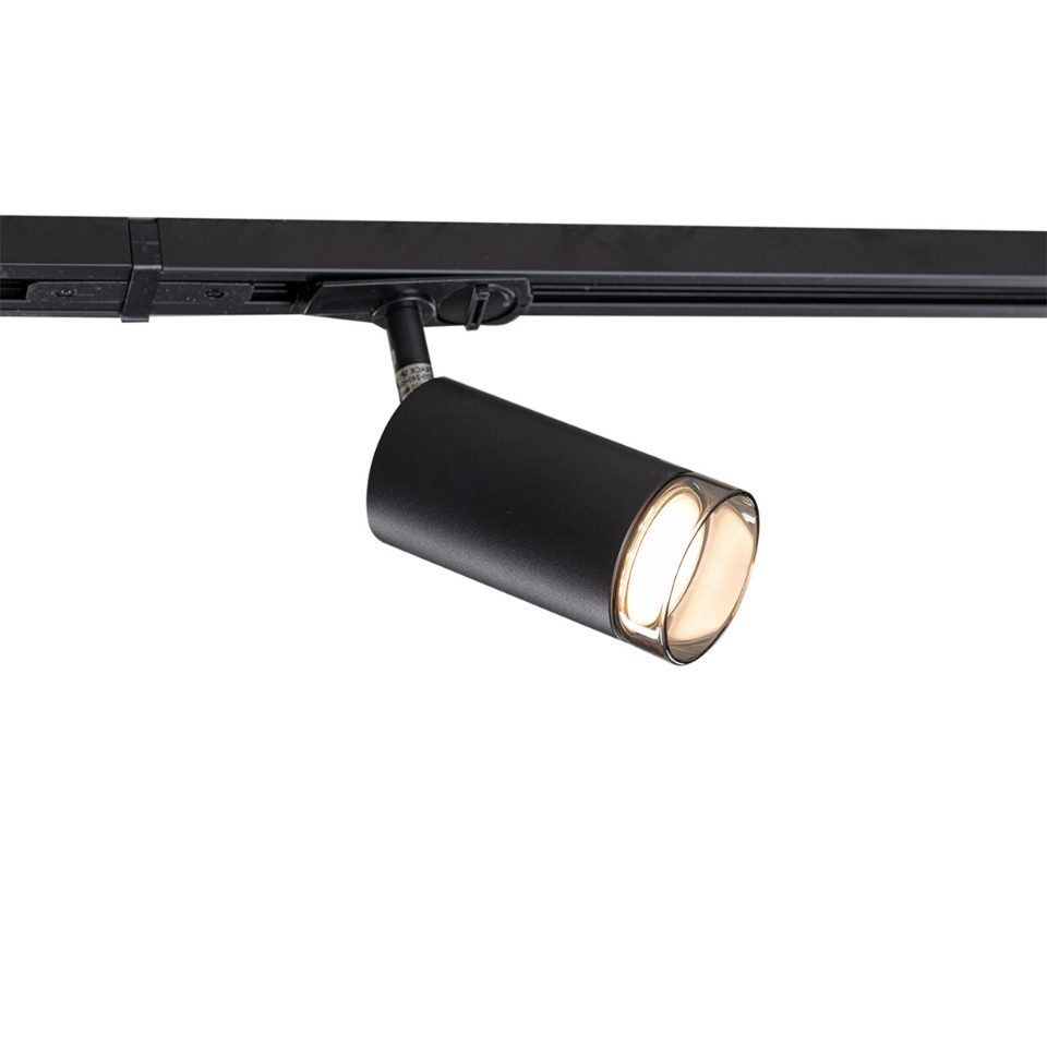 Qazqa Schienensystem-Sets Iconic jeana, 300 cm, (1-tlg), GU10, Schwarz, Mod günstig online kaufen