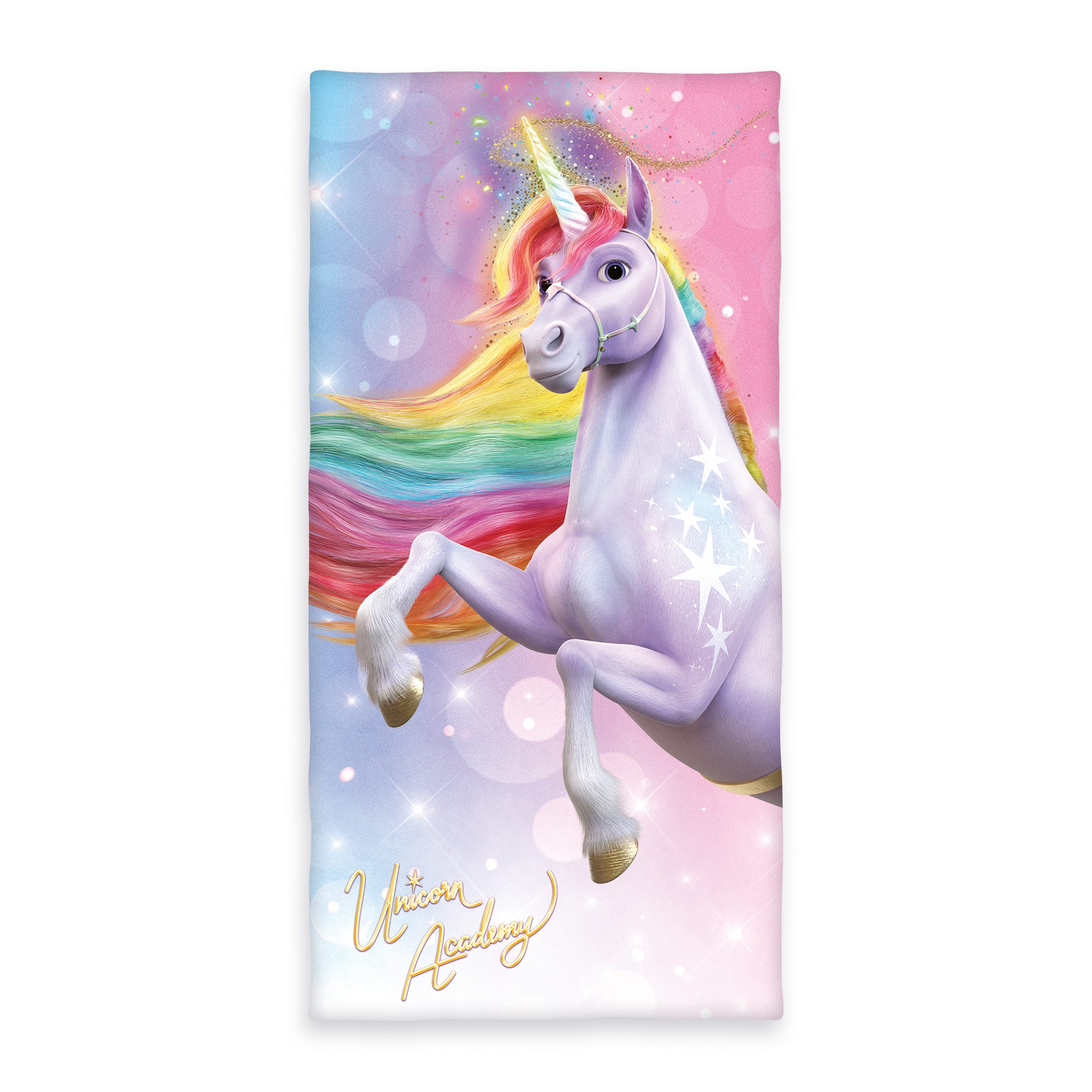 Brilliant Badetuch / Unicorn Academy / 75x150cm / 100% Baumwolle, 100% Baumwolle