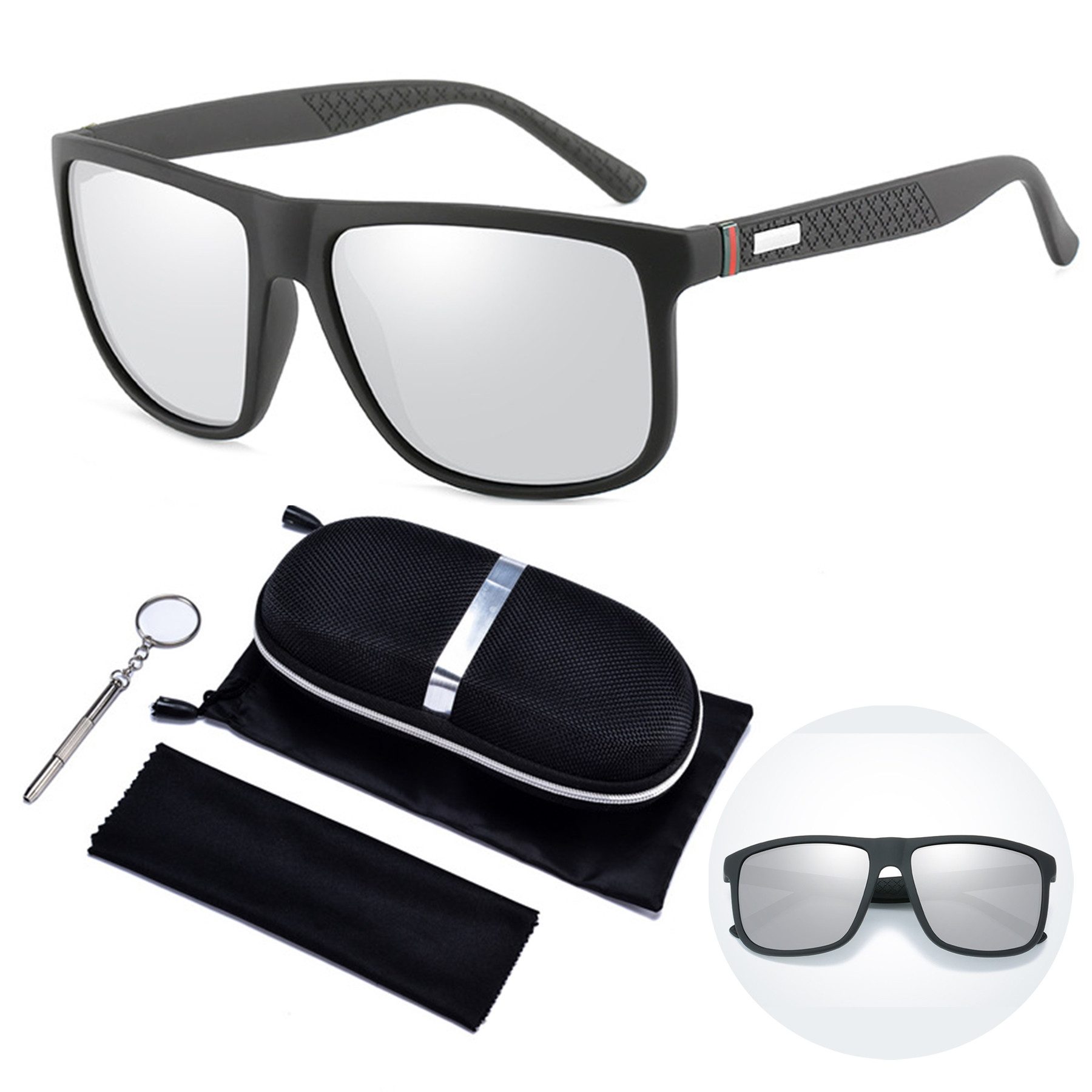 Sonnenbrille Sunglasses Polarisierte, Sonnenbrille UV400, für Unisex beim Fahren