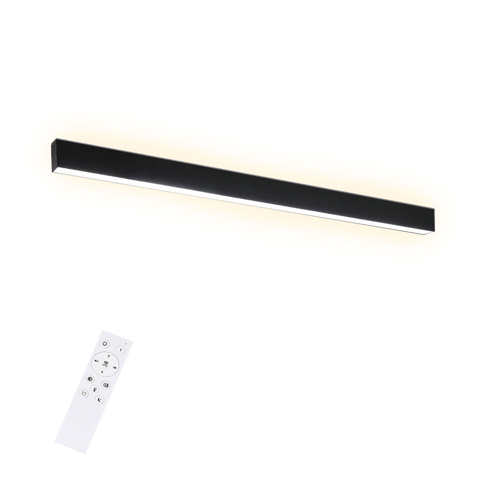 ZMH Deckenleuchten Whonzimmer Modern Dimmbar Bürolampe günstig online kaufen