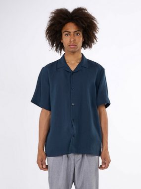 KnowledgeCotton Apparel Kurzarmhemd Box fit short sleeved linen shirt