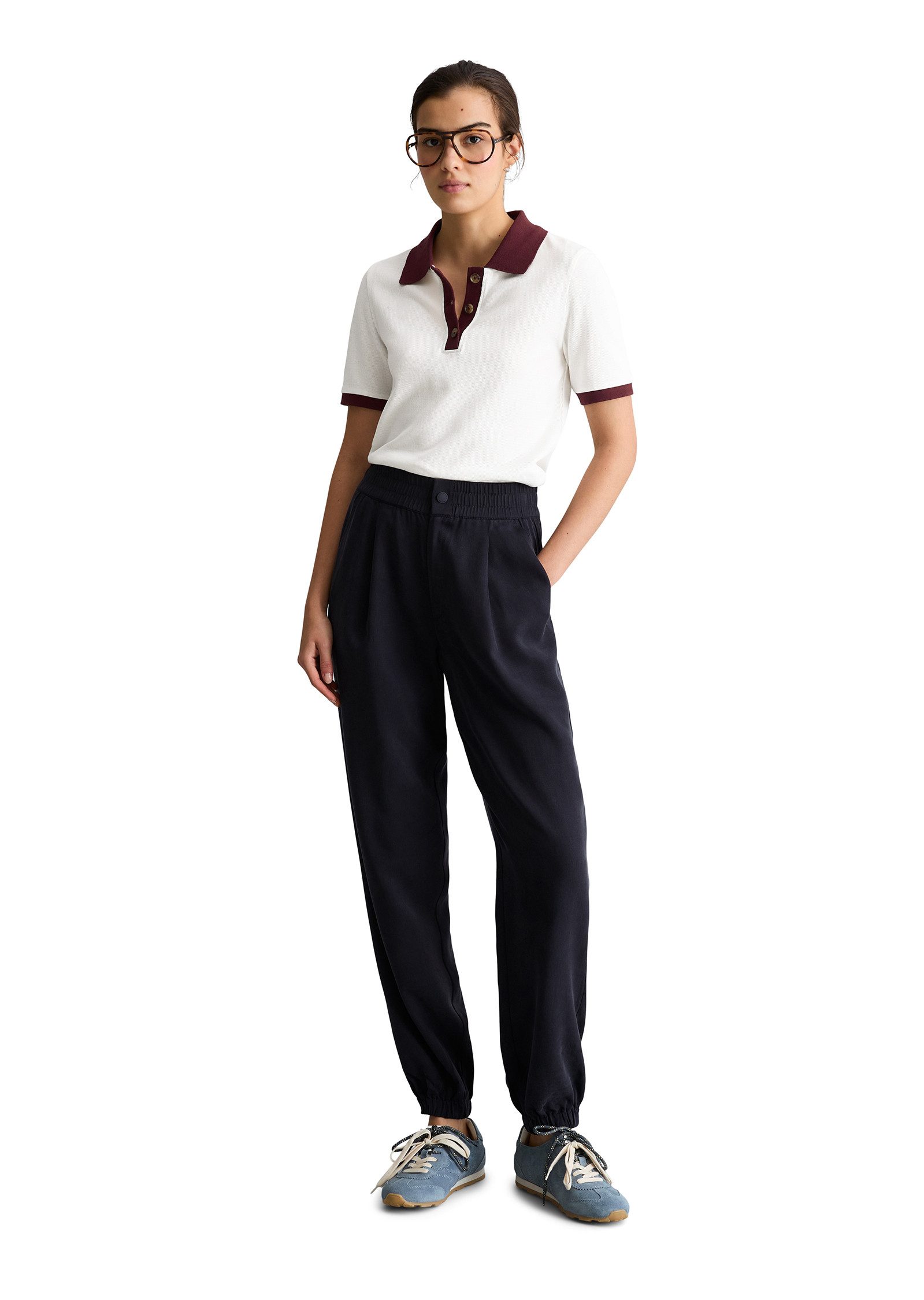 Marc O'Polo DENIM Chinohose aus LENZING™ Lyocell – Bild 5 von 5
