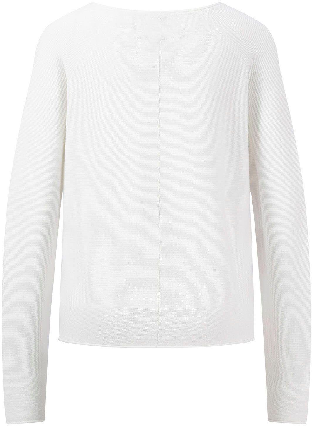 FYNCH-HATTON V-Ausschnitt-Pullover mit V-Ausschnitt white