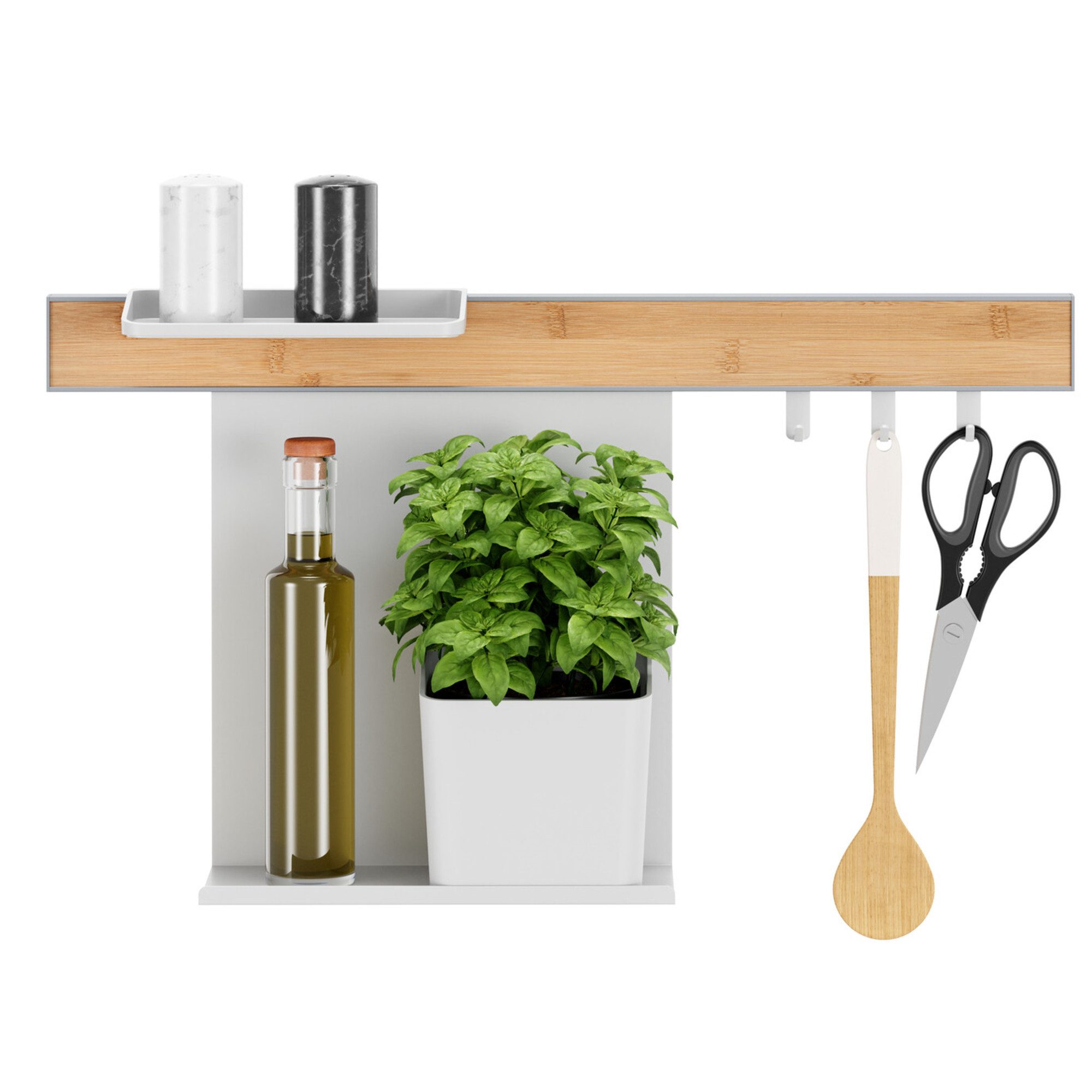 tesa Geschirr-Set Küchenorganizer Kombi Set S 70040-00000-01 (2 Stück)