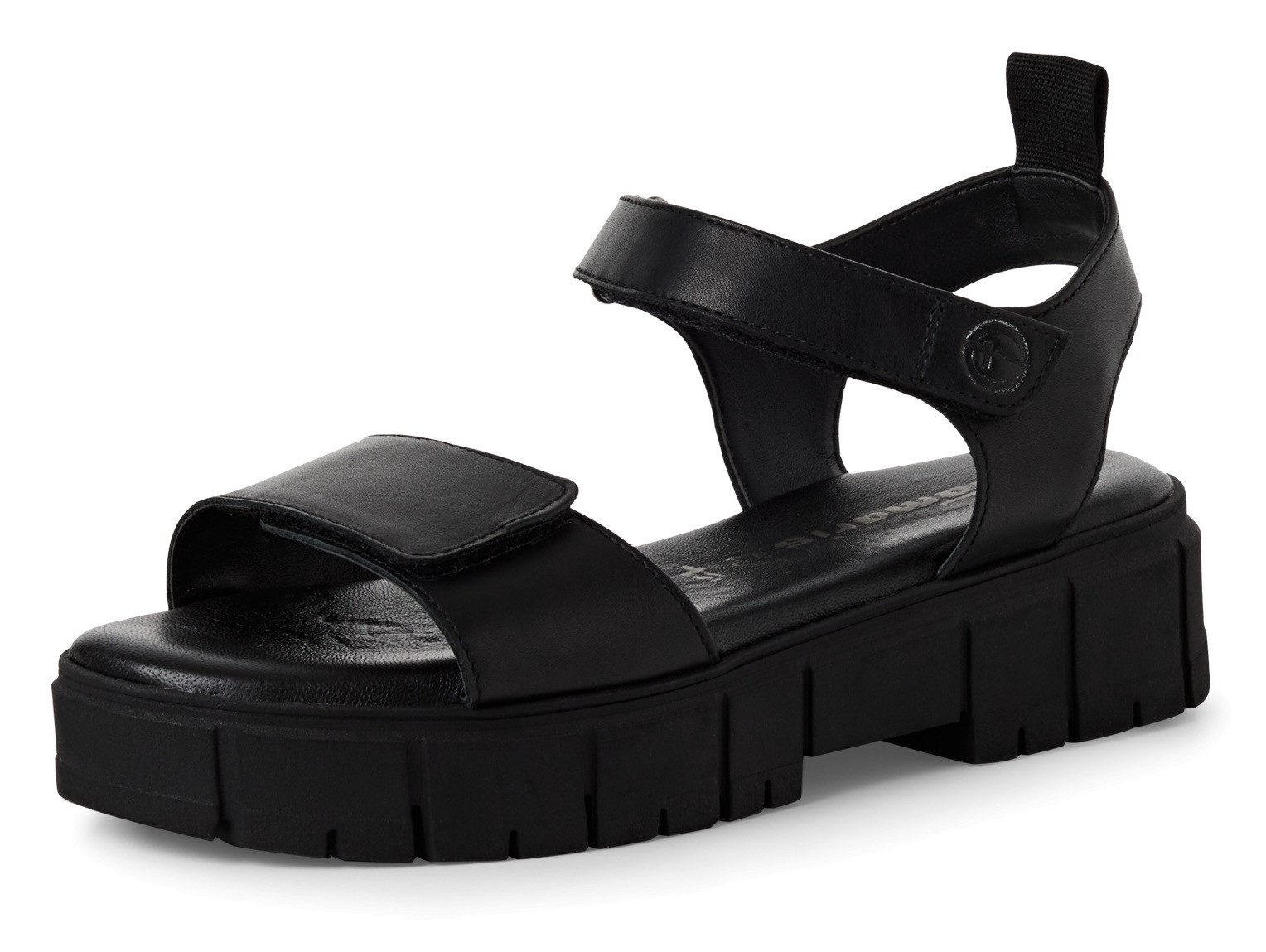Tamaris Sandalette, Plateau, Riemchensandale, Sommerschuh mit Klettverschlü günstig online kaufen