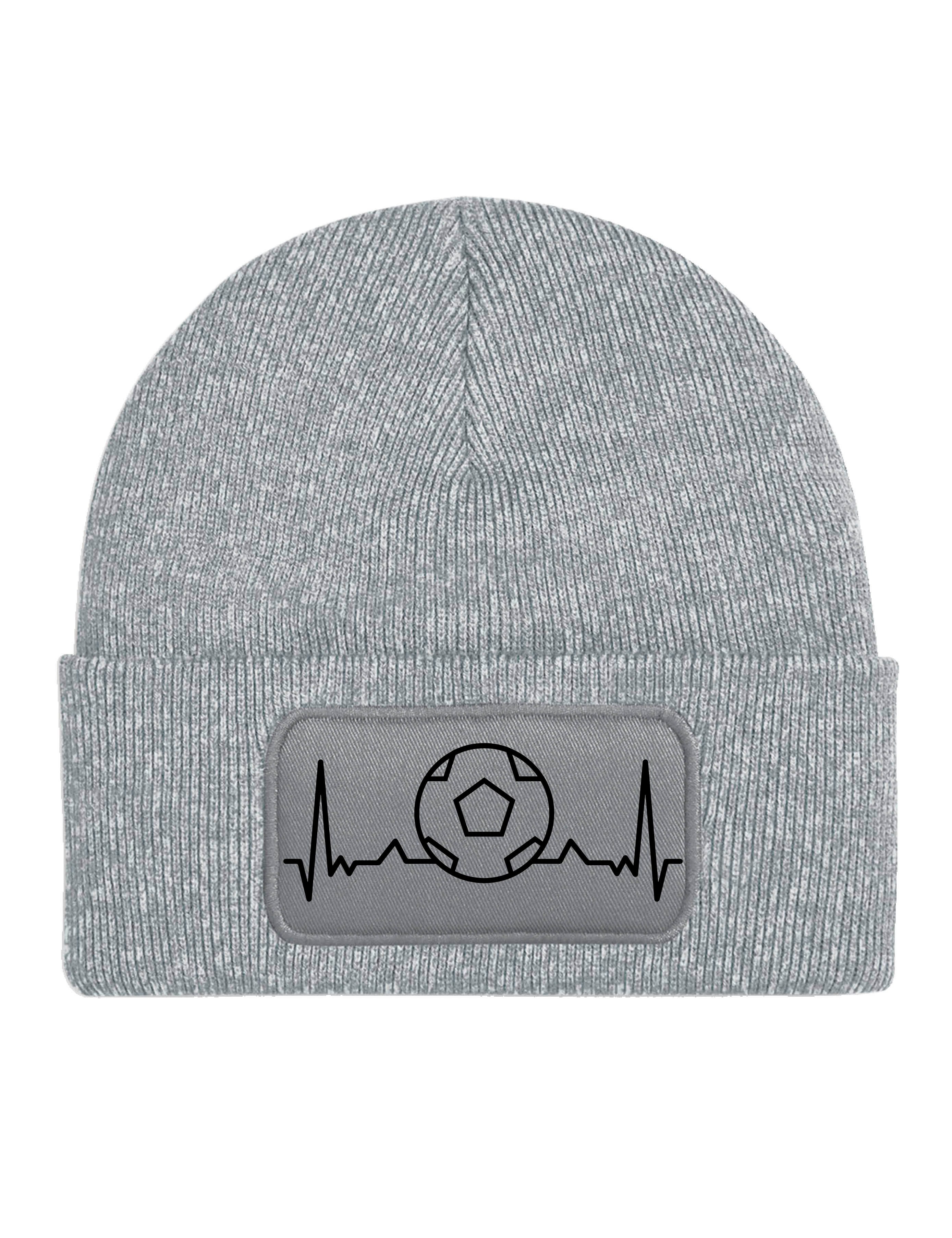 Youth Designz Beanie Fußball Heart Unisex Beanie Mütze mit modischem Print günstig online kaufen