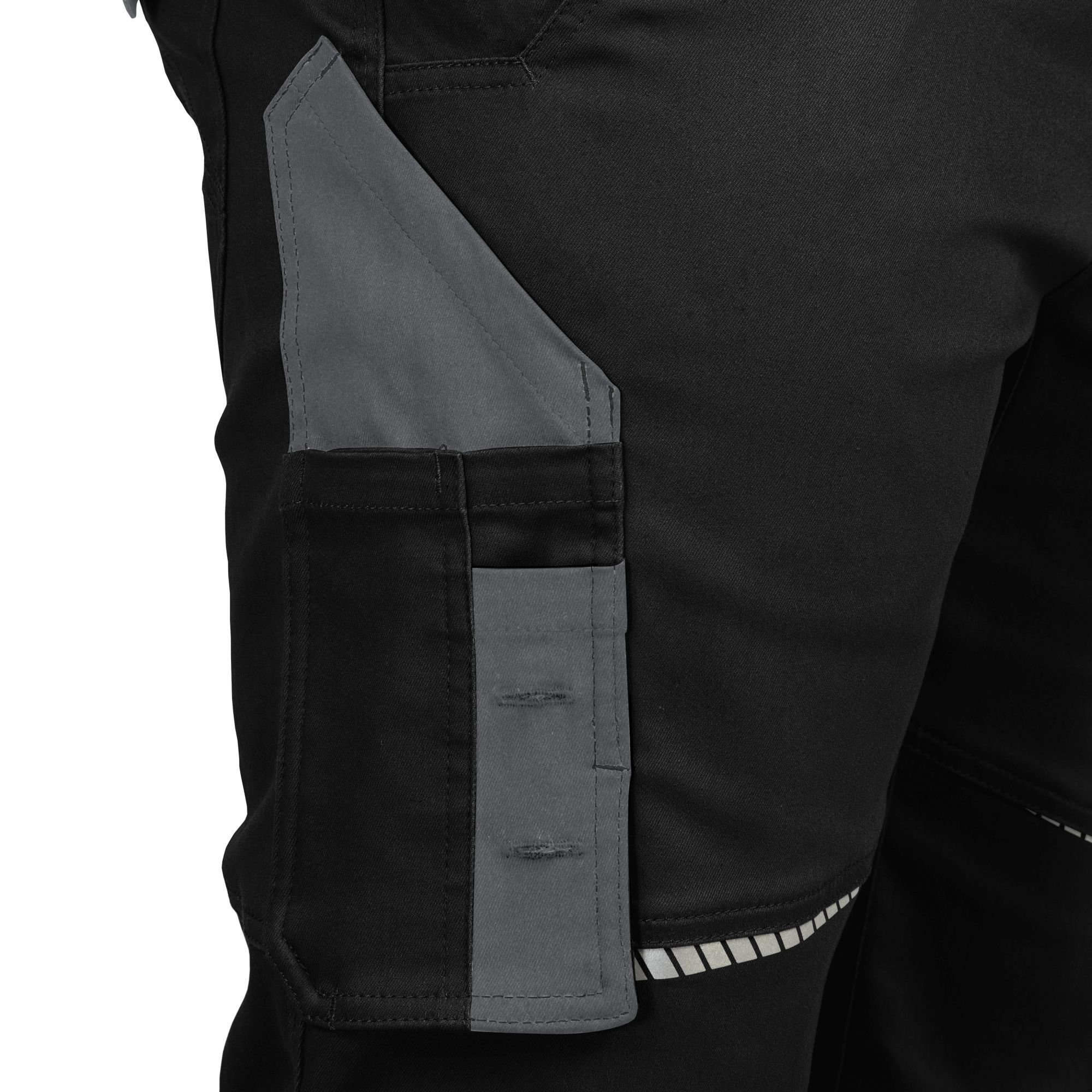 Leibwächter Arbeitshose Herren Flex-Line Cargohose, Bequeme Workwear, 290g/m² (Arbeitsbekleidung) dehnbar durch Elastan (Spandex), Waschbar bis 60°C & trocknergeeignet