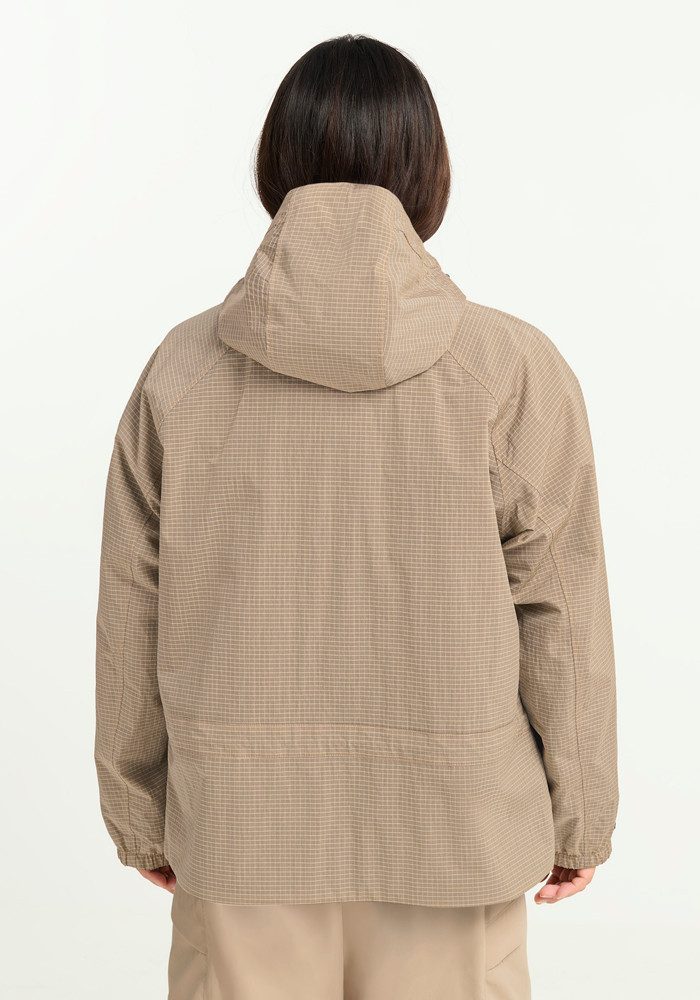 Jack Wolfskin Funktionsjacke FIND THE WILD 2L JKT W wasserdicht, atmungsaktiv, Übergangsjacke, kontrastfarbige Details