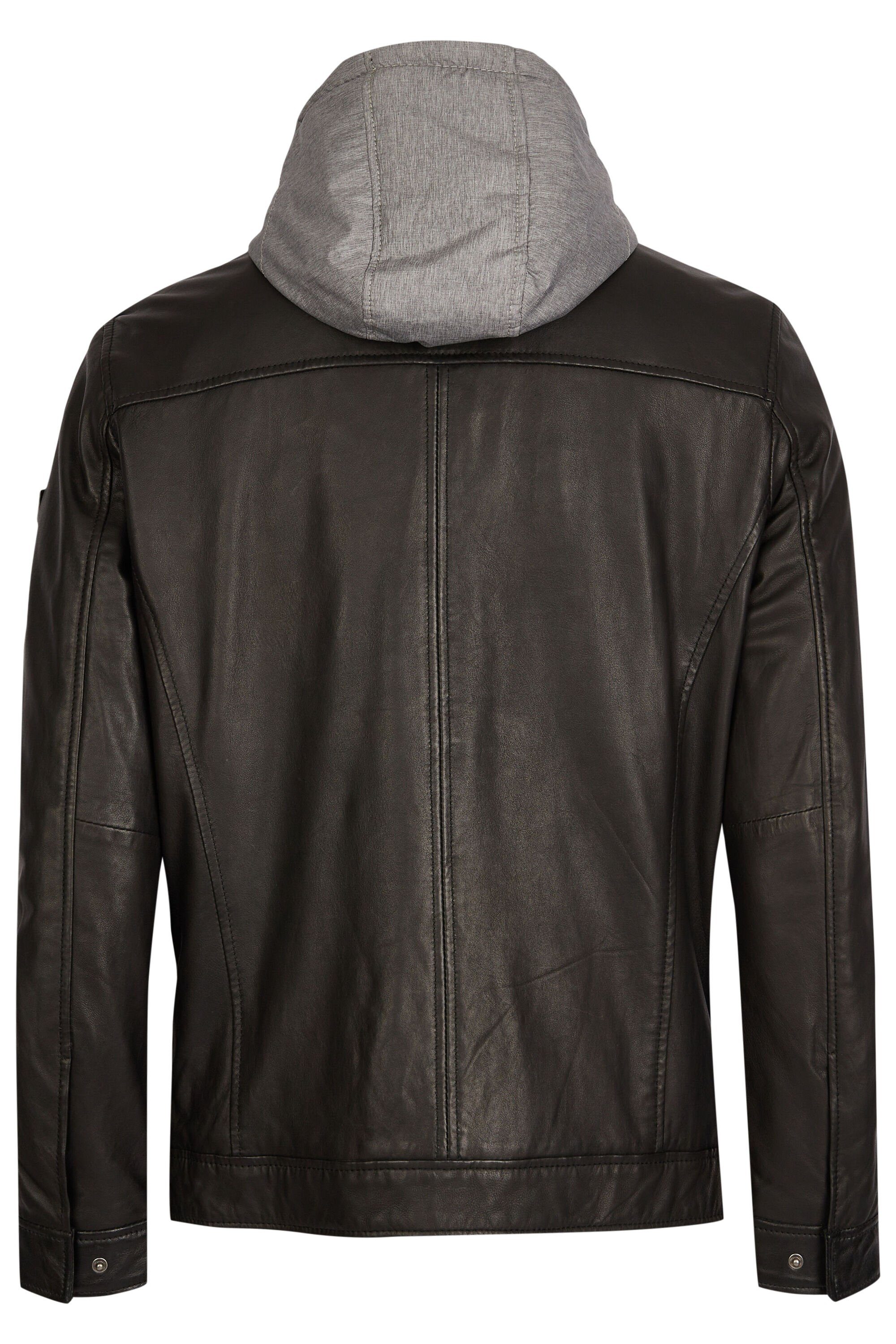 bugatti Lederjacke BUAURELINO (1-St) im 2-in-1-Look – Bild 4 von 5