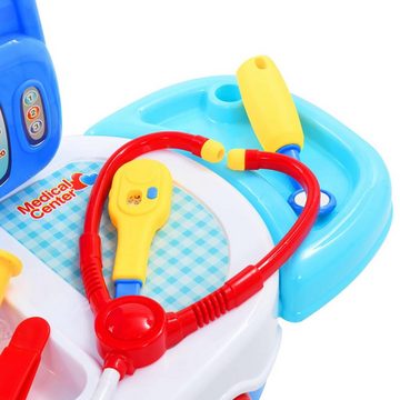DOTMALL Spielzeug-Arztkoffer 15-teiliges Spielset „Doktor spielen“ für Kinder 38 x 30 x 67,5cm