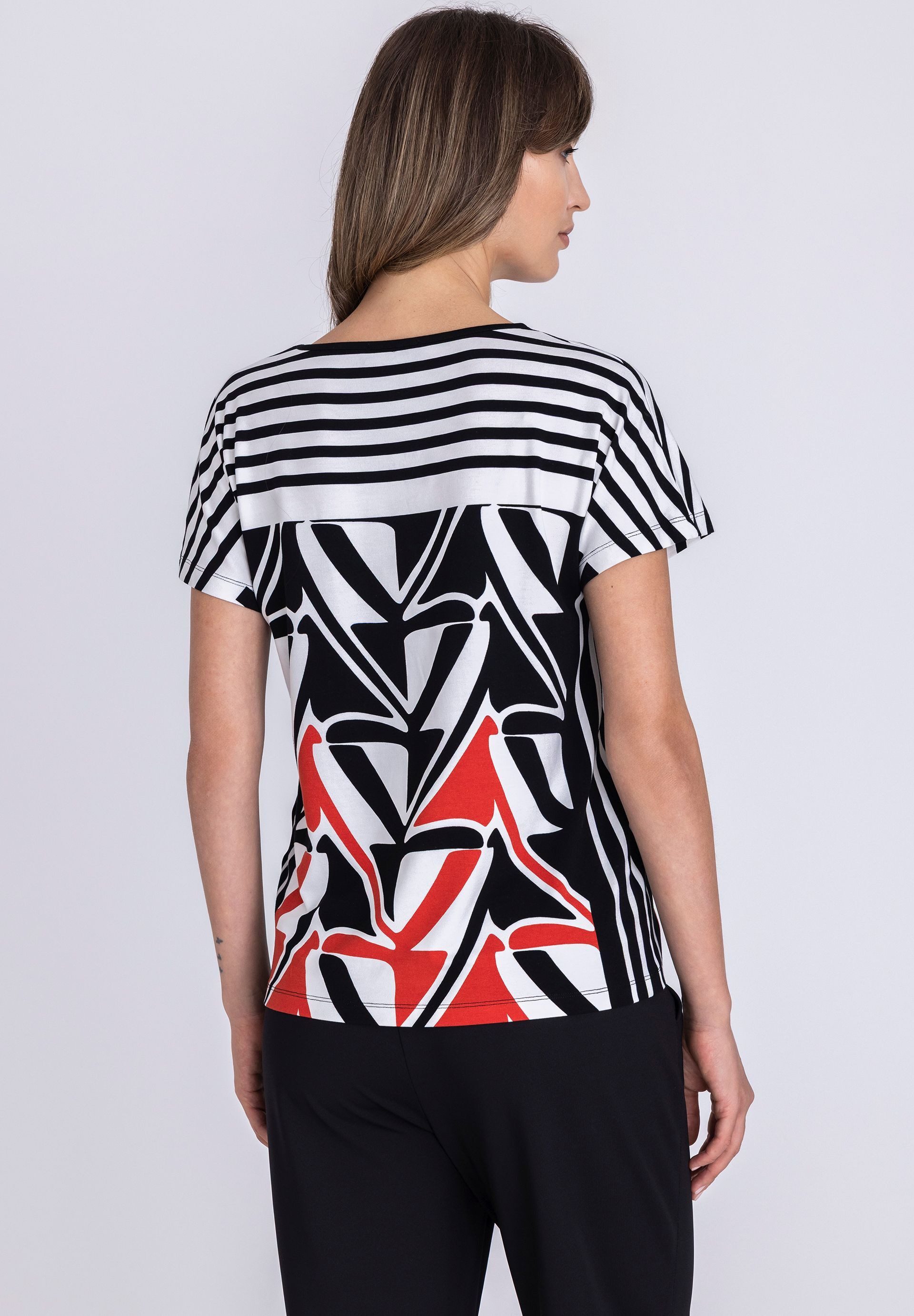 TUZZI T-Shirt mit Streifenmuster