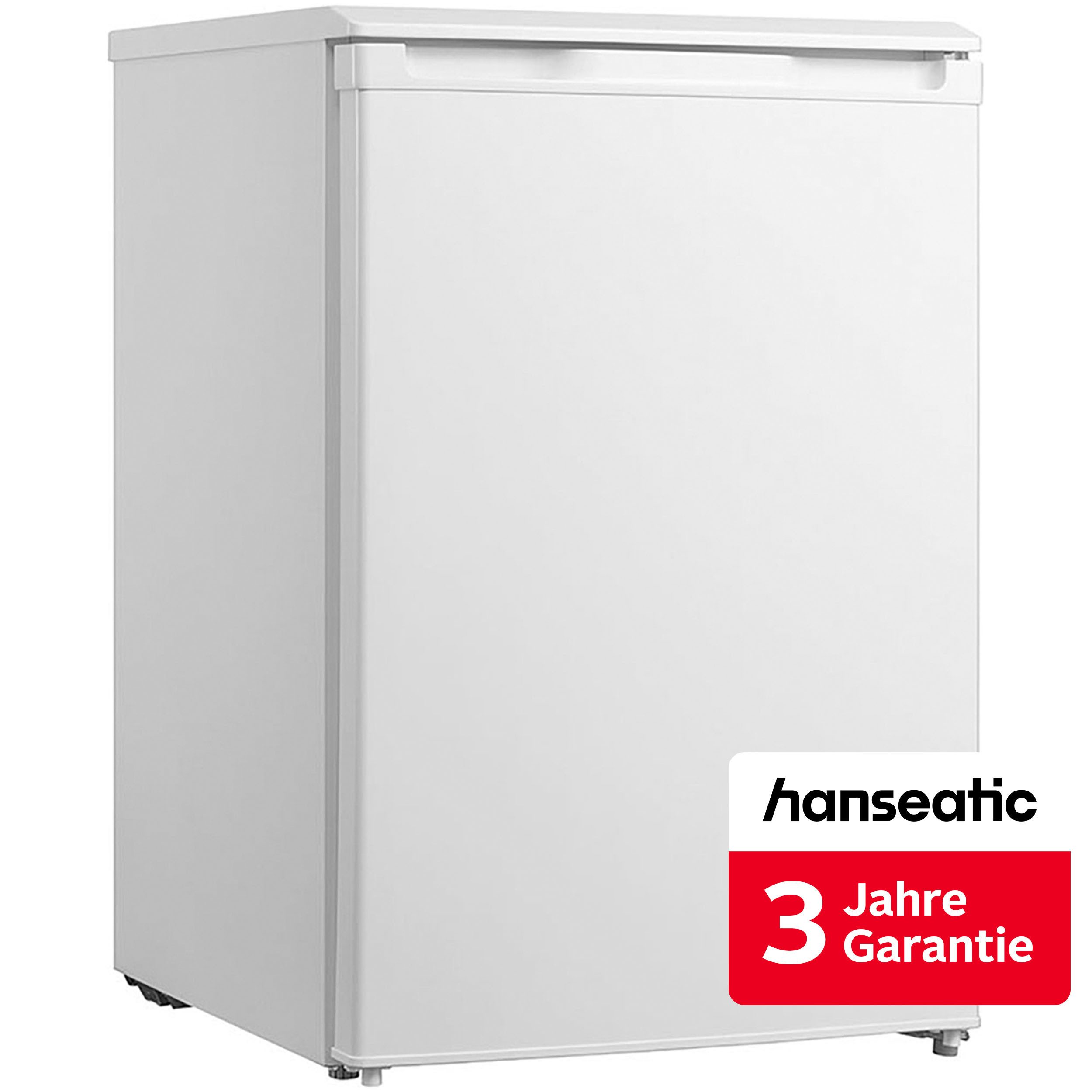 Hanseatic Kühlschrank HKS8555GCW, 84,5 cm hoch, 55,3 cm breit, inkl. 3 Jahre Herstellergarantie