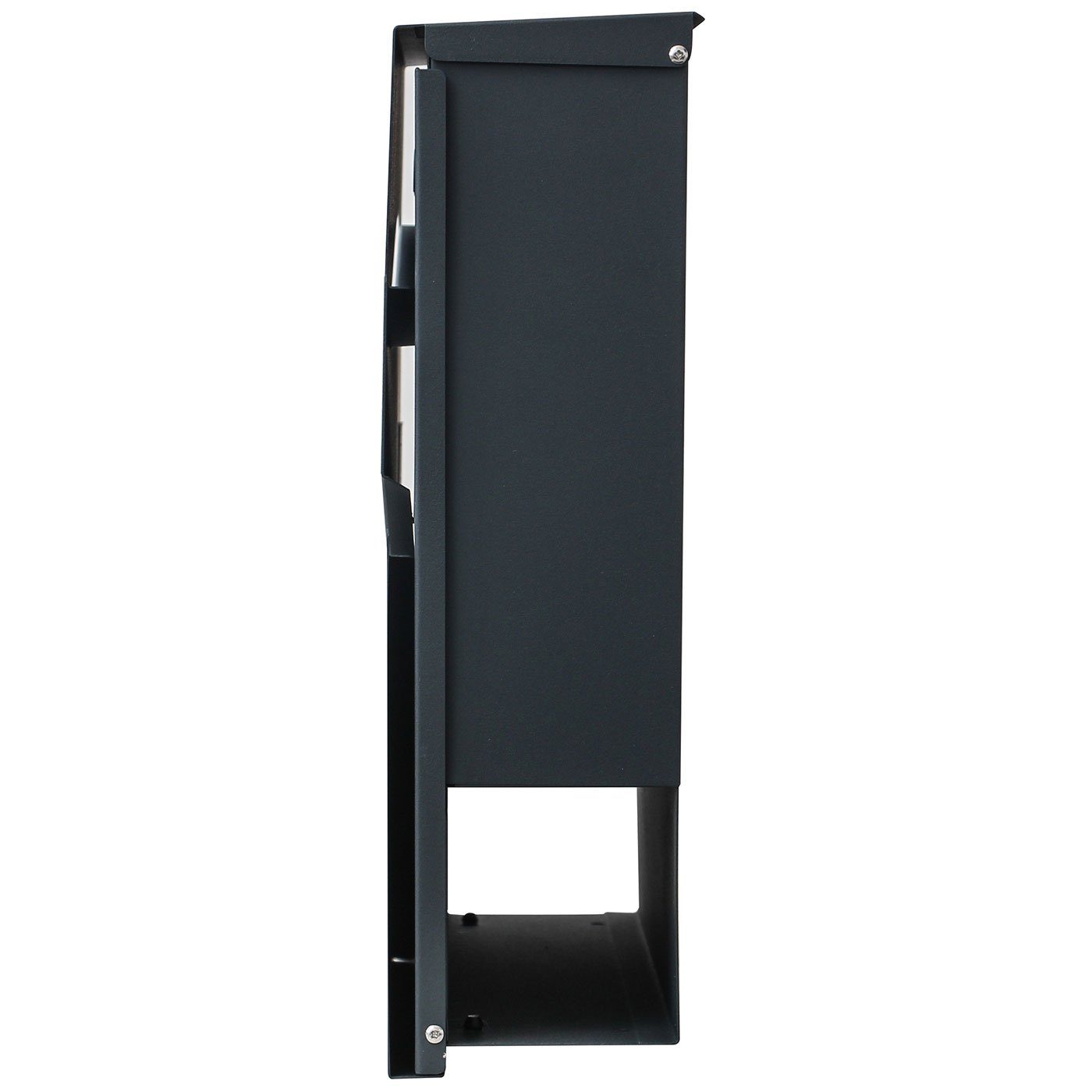 MCW Wandbriefkasten MCW-B31, Zylinderschloss, Inkl. 2 Schlüsseln und Montagematerial