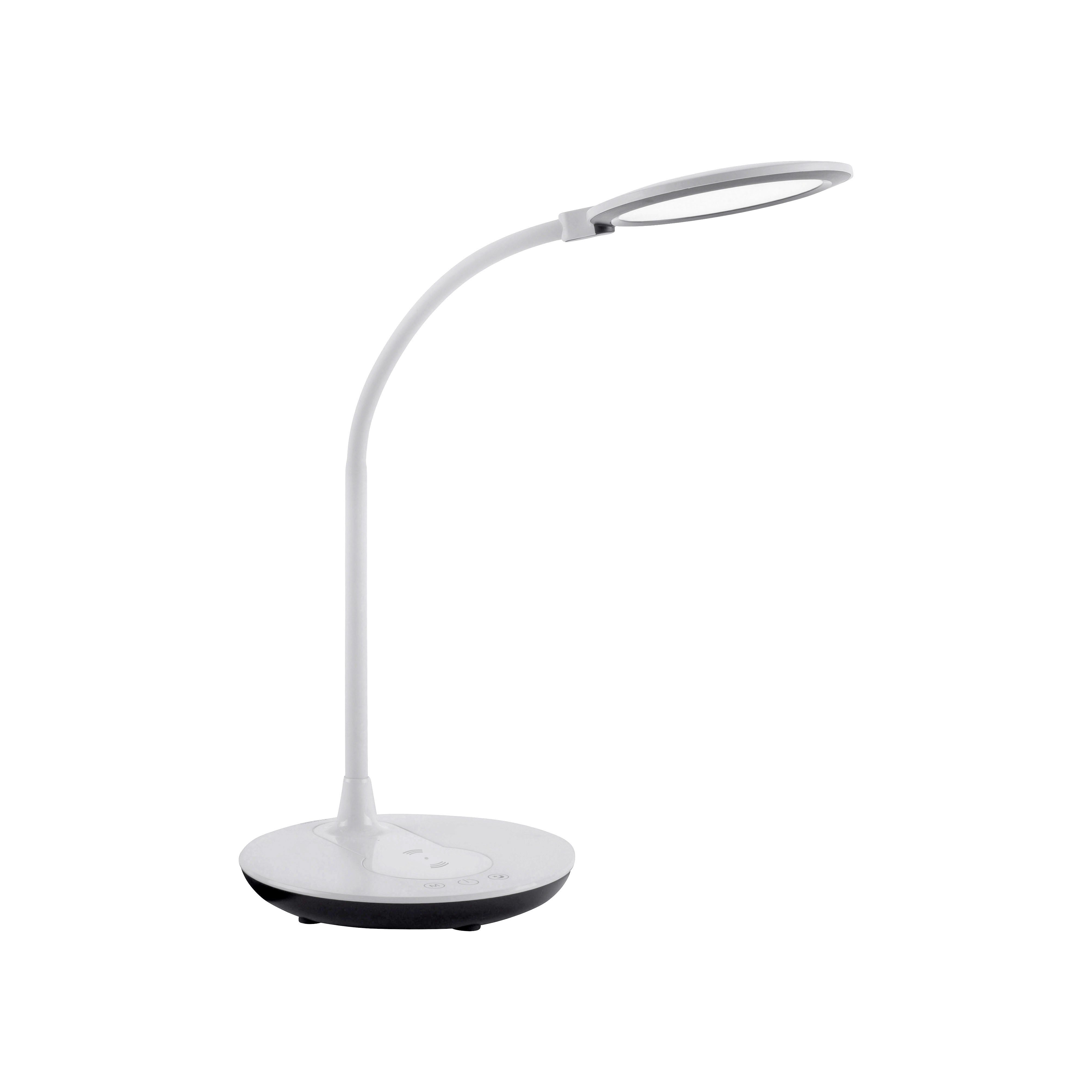 JUST LIGHT LED Nachttischlampe ASTRID, Dimmfunktion, Farbsteuerung, LED fest integriert, warmweiß - kaltweiß, dimmbar über Touchdimmer