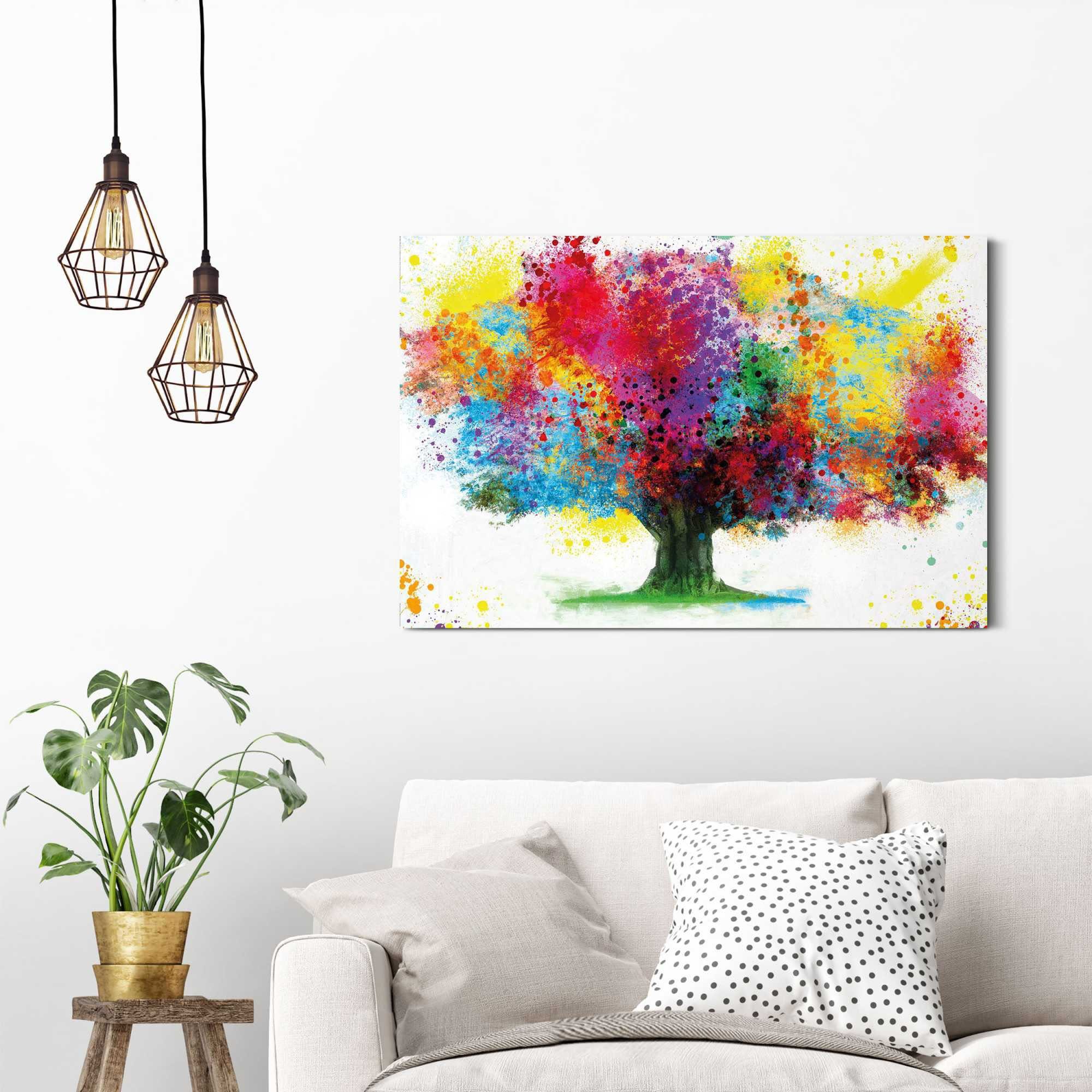 Reinders! Deco-Panel Coloured Tree, Baum, Baumbilder