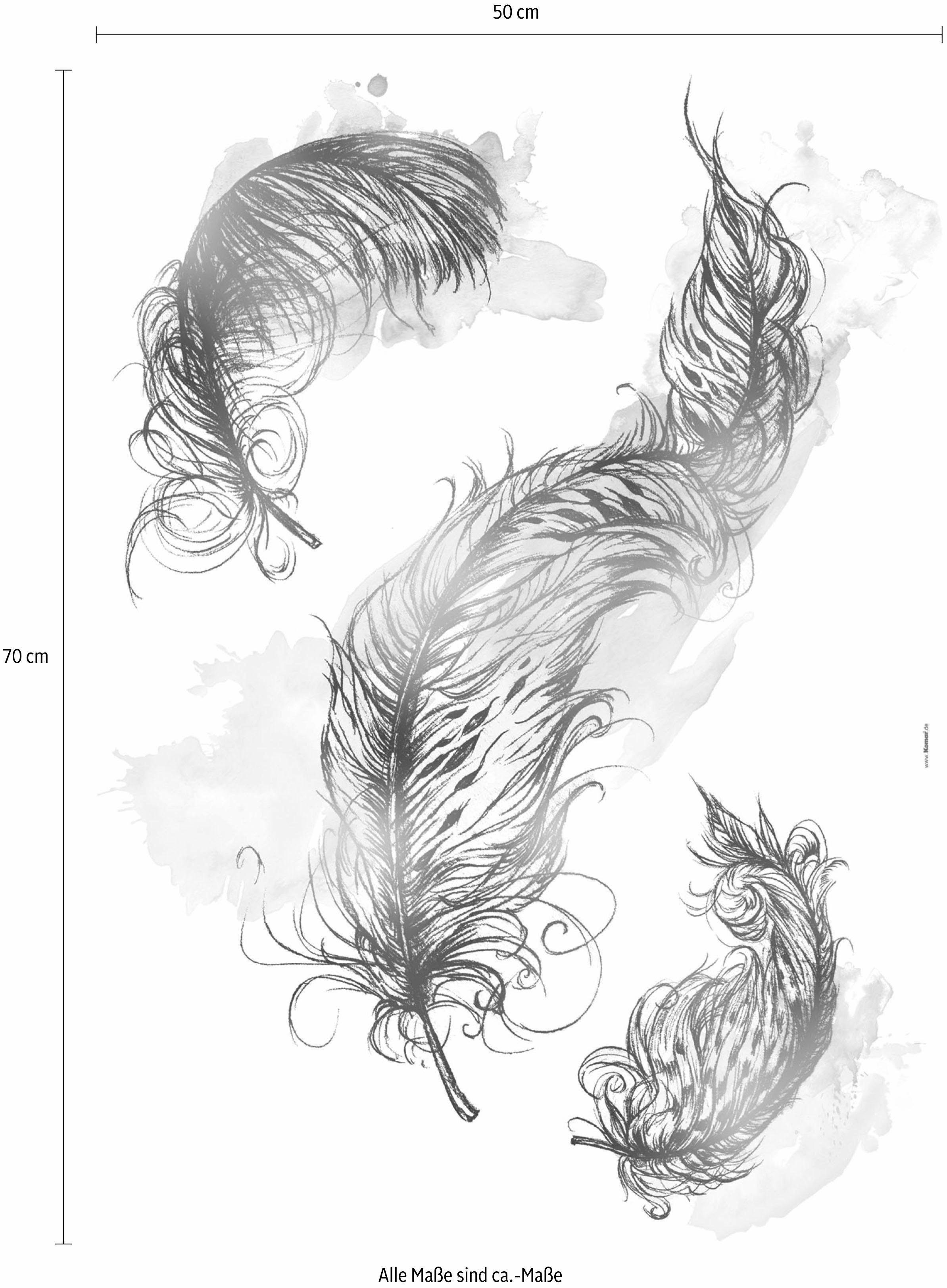 Komar Wandtattoo Inspiration - Größe 50 x 70 cm, selbstklebend, Wandsticker – Bild 4 von 4