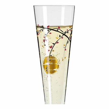 Ritzenhoff Champagnerglas Goldnacht Champagner 014, Kristallglas, Made in Germany