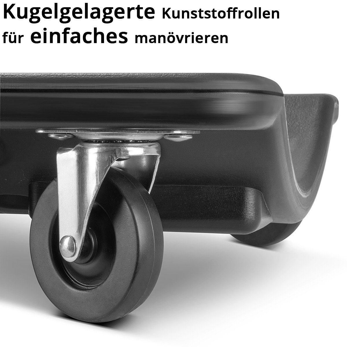 STAHLWERK Rollbrett Kfz-Rollbrett mit LED 500 kg Tragkraft Montageliege Werkstattliege, (Packung, 1-St), geeignet für Montagearbeiten unter Fahrzeugen – Bild 5 von 5