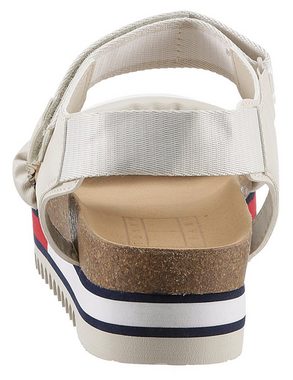 Tommy Jeans FLAG OUTSOLE TOMMY JEANS SANDAL Sandalette mit Klettverschluss