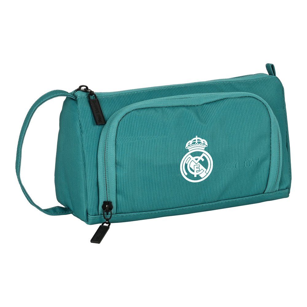 Schulmäppchen Madrid Federtasche Real Real 32 Stücke x Weiß 20 Türkisgrün 11 CF Madrid cm x 85