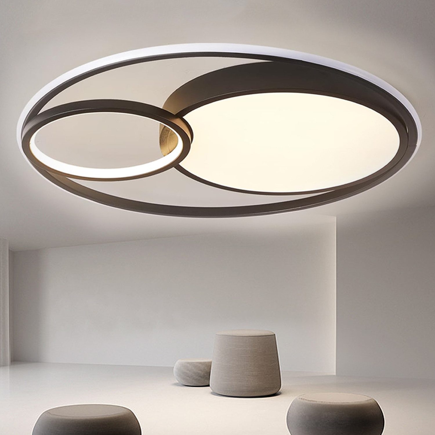 ibettertec Deckenleuchten LED Deckenlampe Ø40cm,Dimmbar mit günstig online kaufen