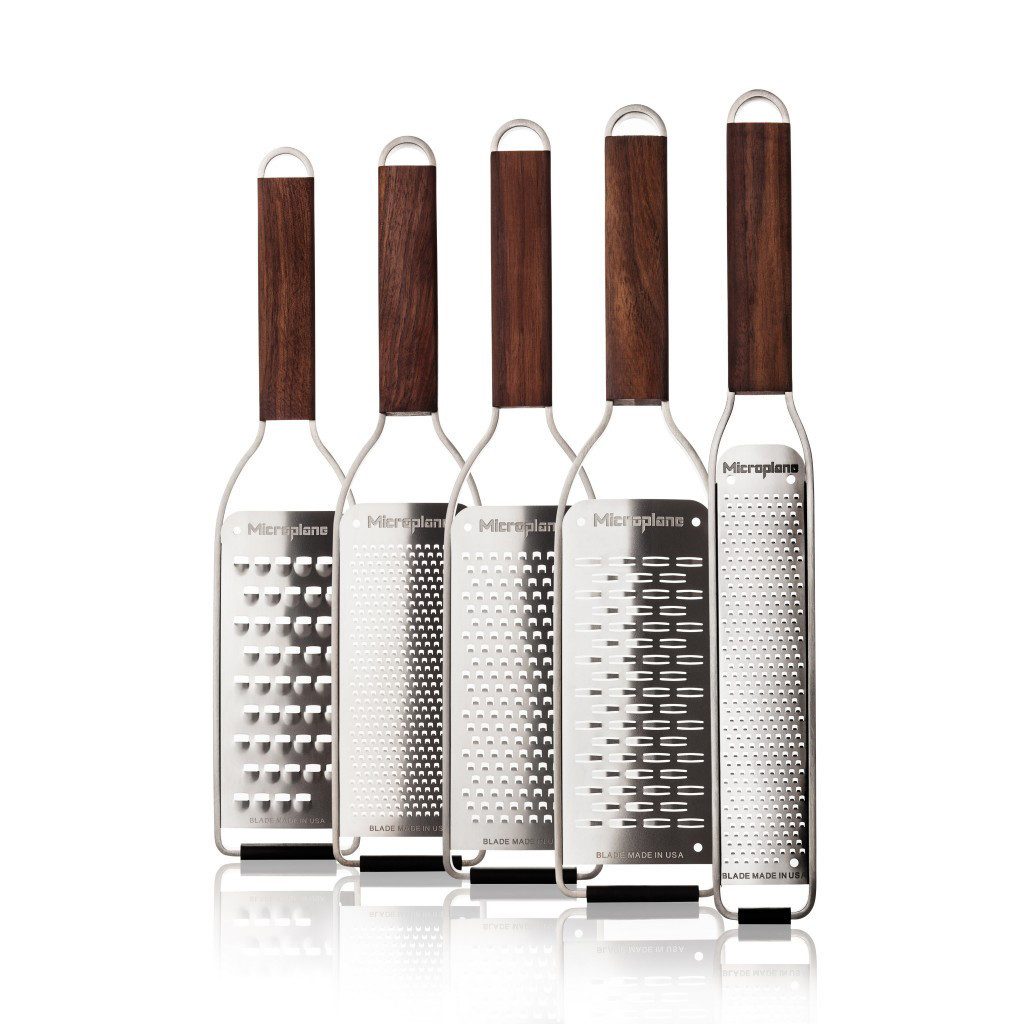 Microplane Küchenreibe Master Series 5-teiliges Reiben Set