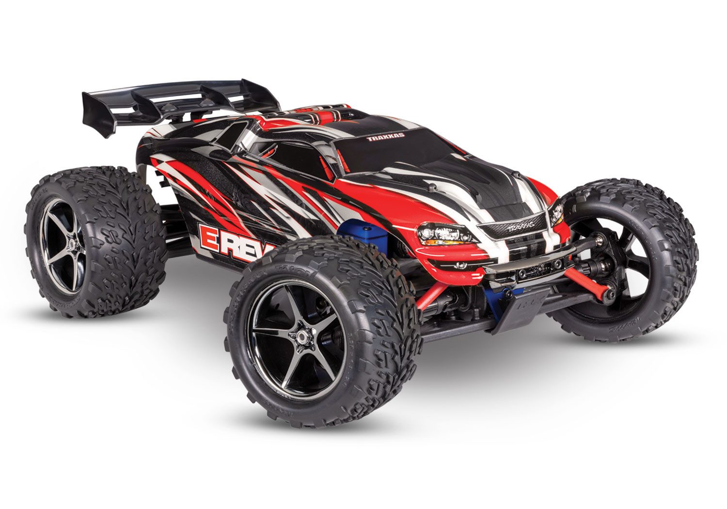 Traxxas RC-Buggy Traxxas E-Revo Monstertruck 1:16 RTR rot