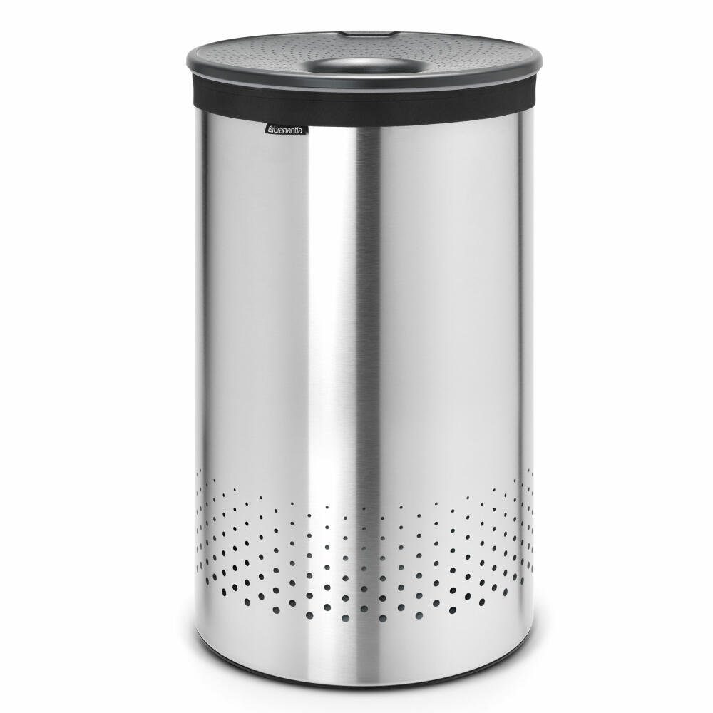 Brabantia Wäschekorb Matt Steel 60 L | Wäschekörbe