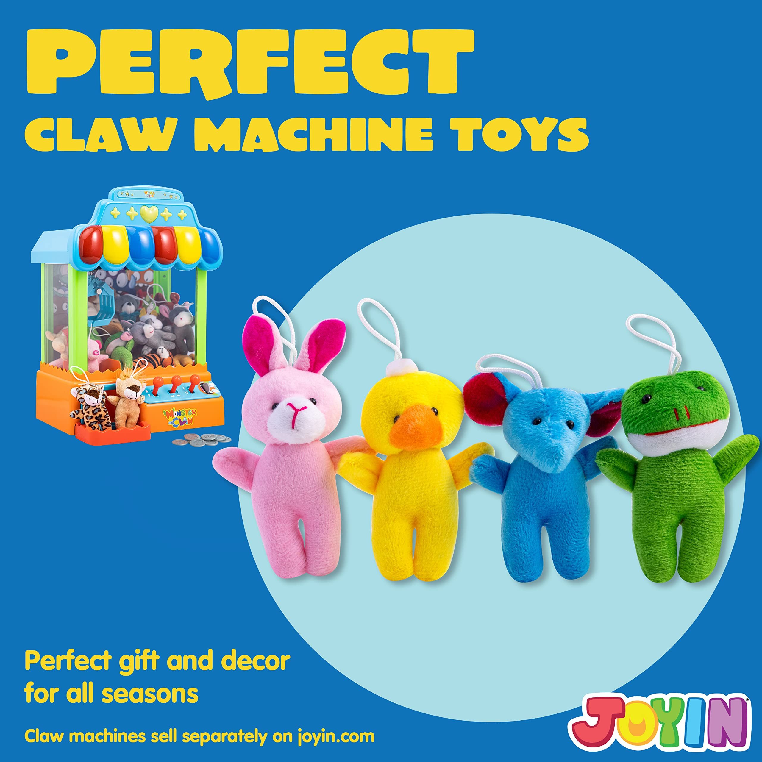 JOYIN Plüschanhänger JOYIN 24er Set Mini-Plüschtiere (je 7,5 cm), ideal als Partygeschenke (24-St)