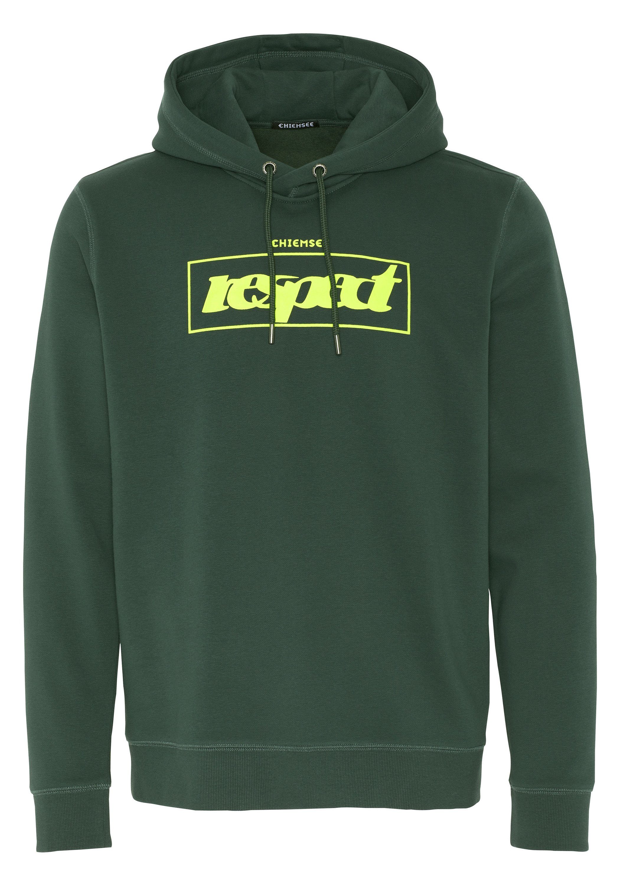 Kapuzensweatshirt Hoodie mit Statement-Schriftzug 1