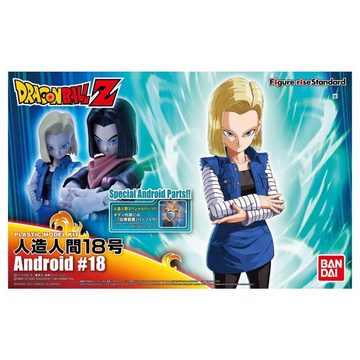 Bandai Sammelfigur BANDAI - DRAGON BALLZ Figure Rise Android #18 - Beweglicher 14cm Bausa, Modelbausatz Figur - 14 cm